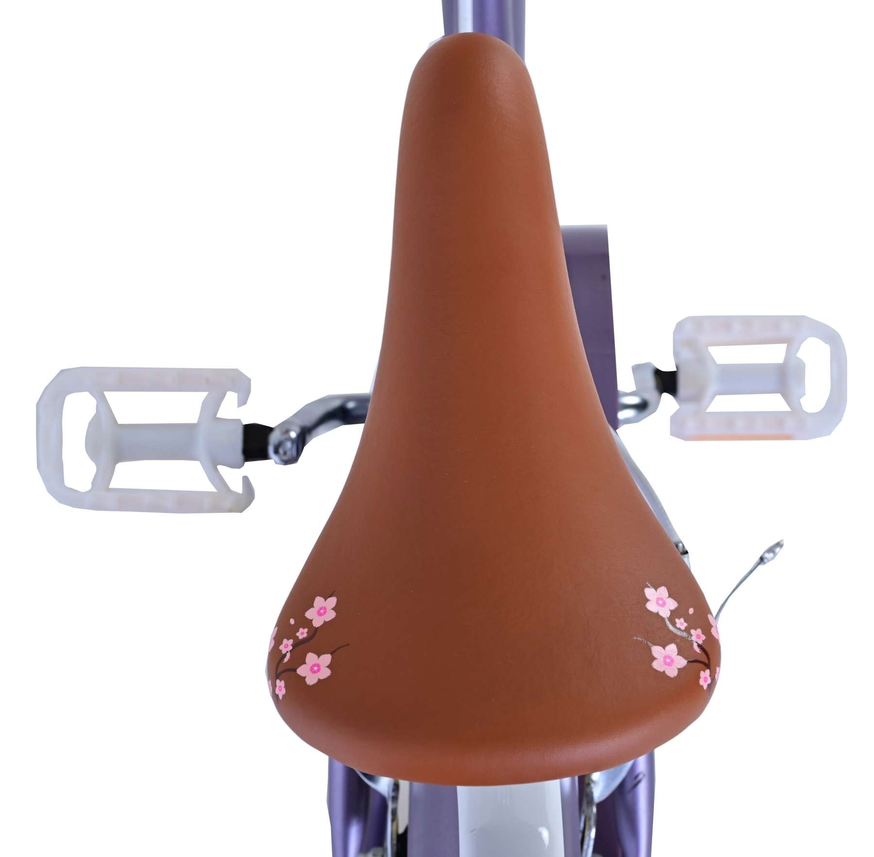 Volare bloesem kinderfiets - meisjes - 16 inch - paars - twee handremmen