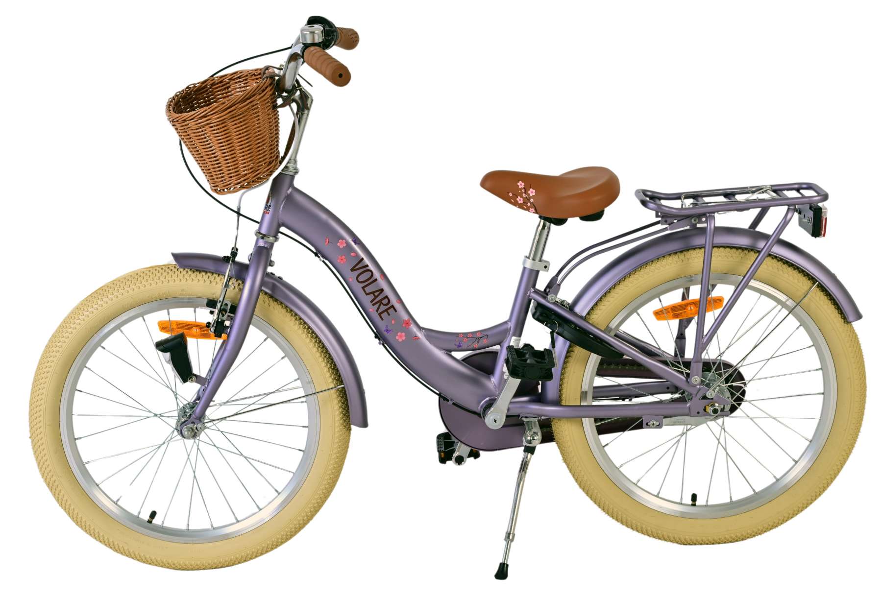 Volare bloesem kinderfiets - meisjes - 20 inch - paars - nexus 3 versnellingen