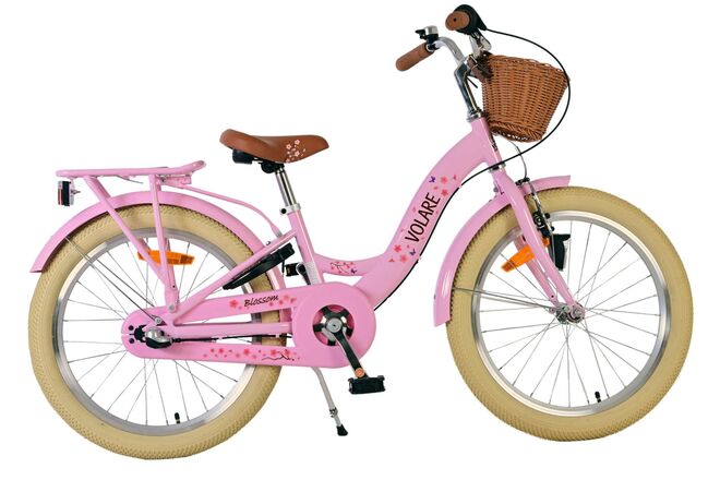 Volare bloesem kinderfiets - meisjes - 20 inch - roze - nexus 3 versnellingen