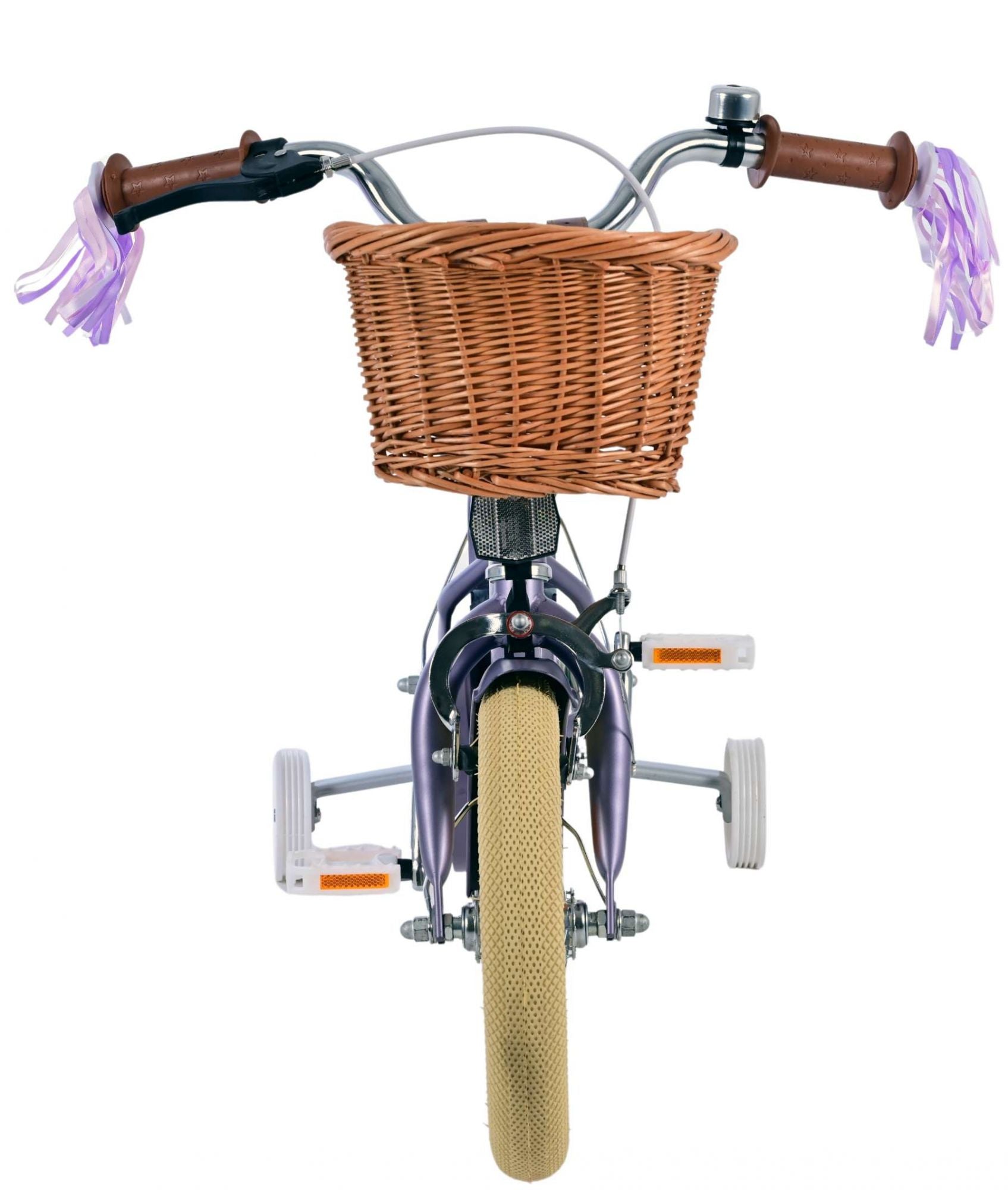Volare bloesem kinderfiets - meisjes - 12 inch - paars