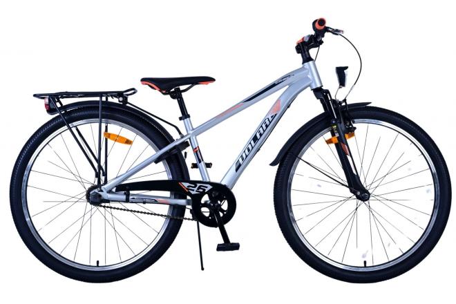 Volare Cross kinderfiets - jongens - 26 inch - Zilver - 3 versnellingen