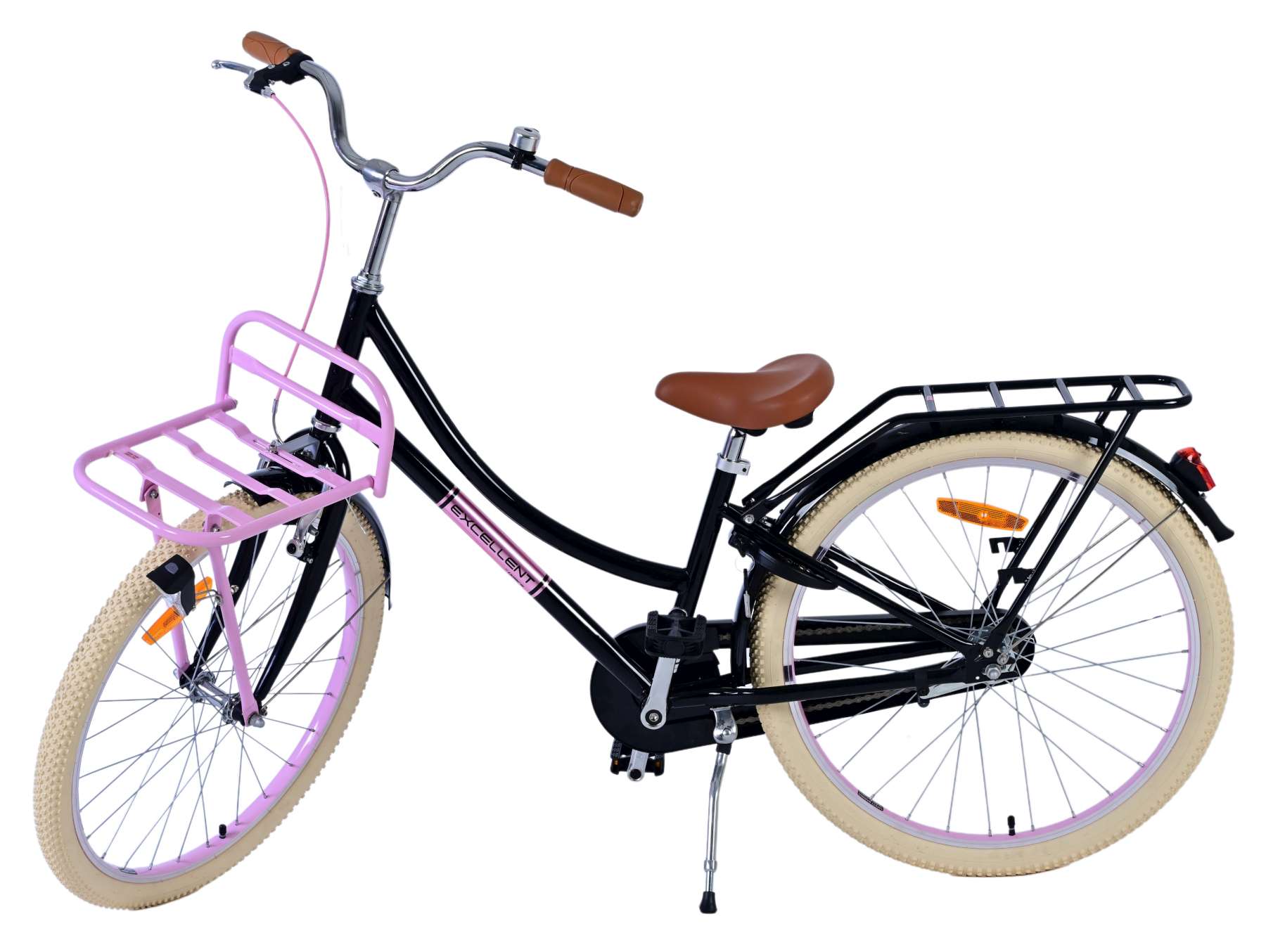 Volare Volare Kinderfiets Meisjes 24 inch Zwart