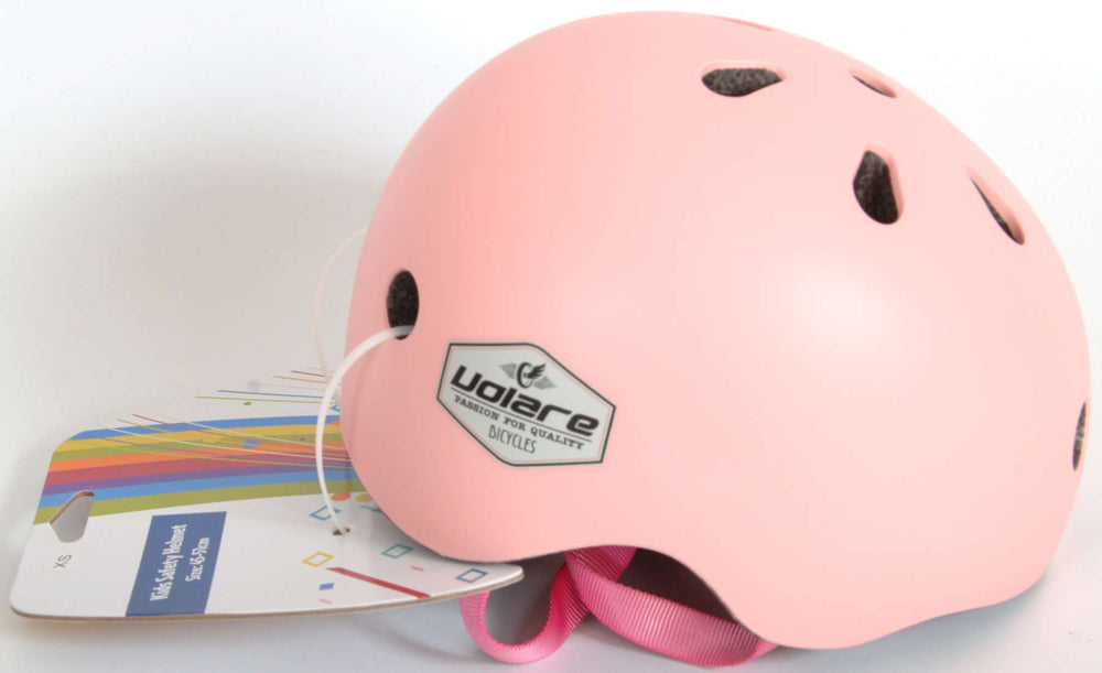 Volare Fietshelm - Kinderen - Licht Roze - 45-51 cm