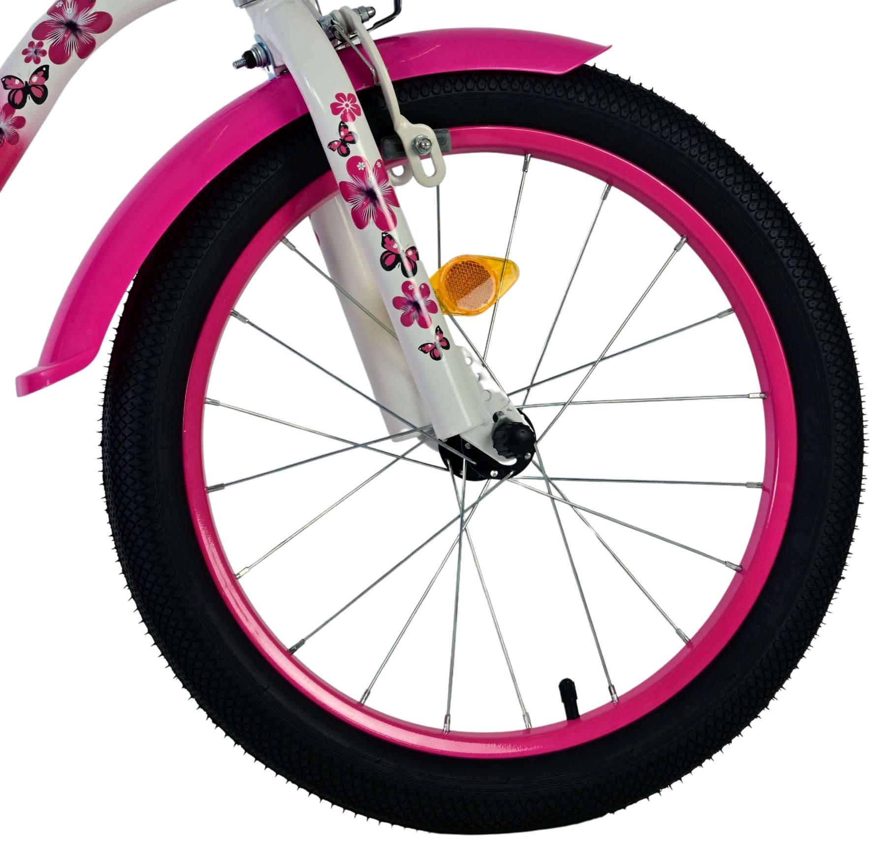 Volare lovely kinderfiets - meisjes - 18 inch - roze wit