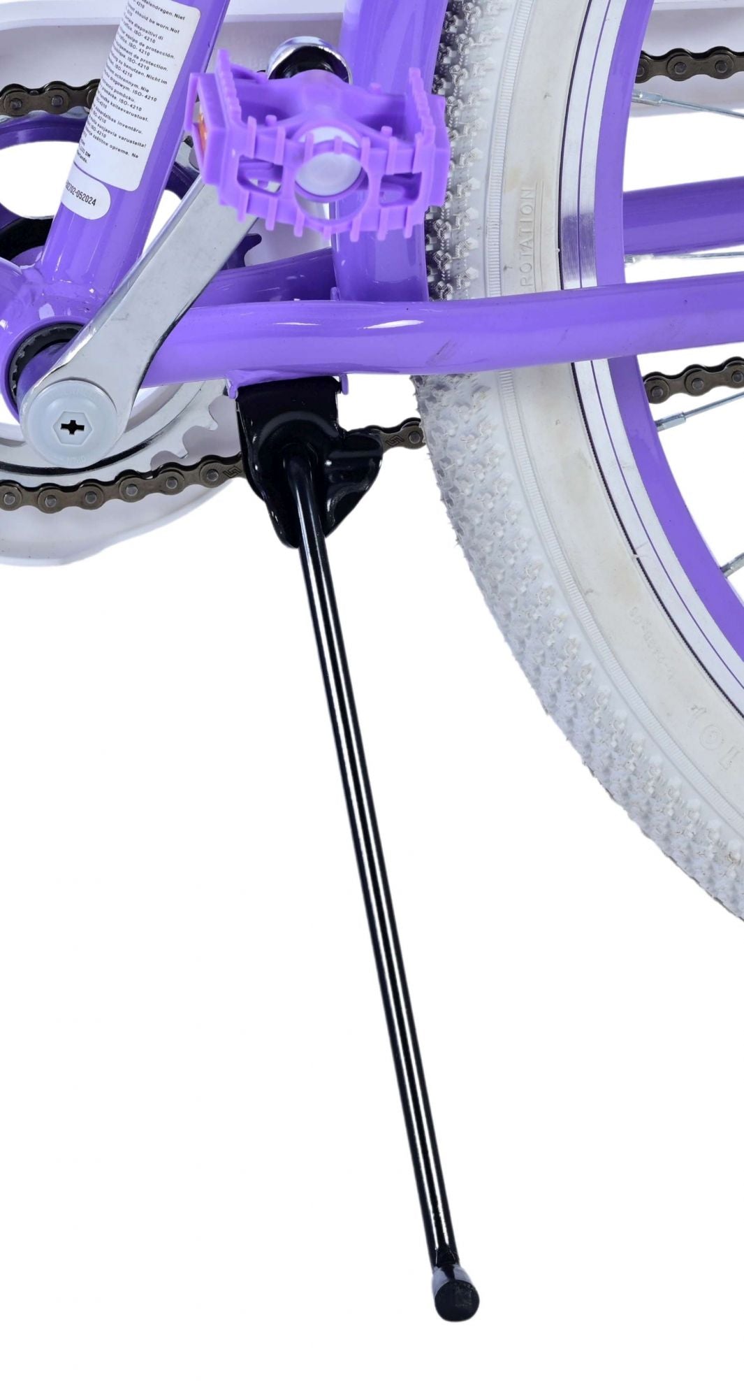 Volare mooie kinderfiets - meisjes - 24 inch - paars