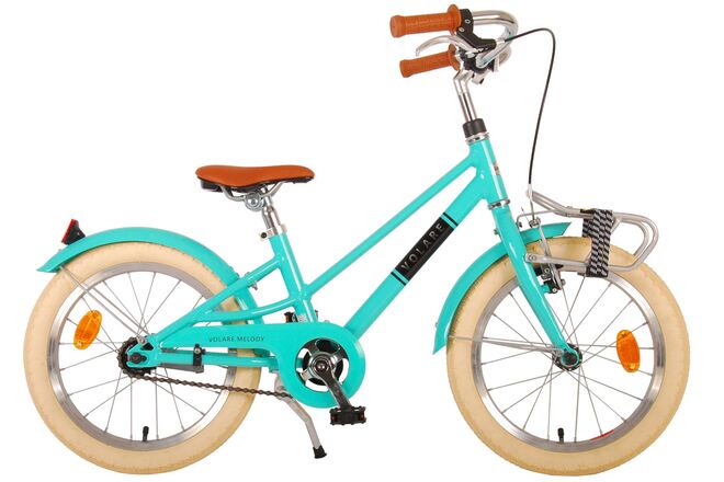 Volare Melody Kinderfiets - Meisjes - 16 inch - Turkoois - Prime Collection