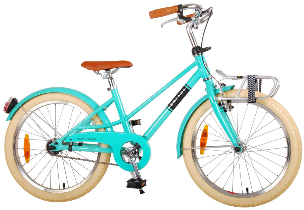 Volare Melody Kinderfiets - Meisjes - 20 inch - Turkoois - Prime Collection
