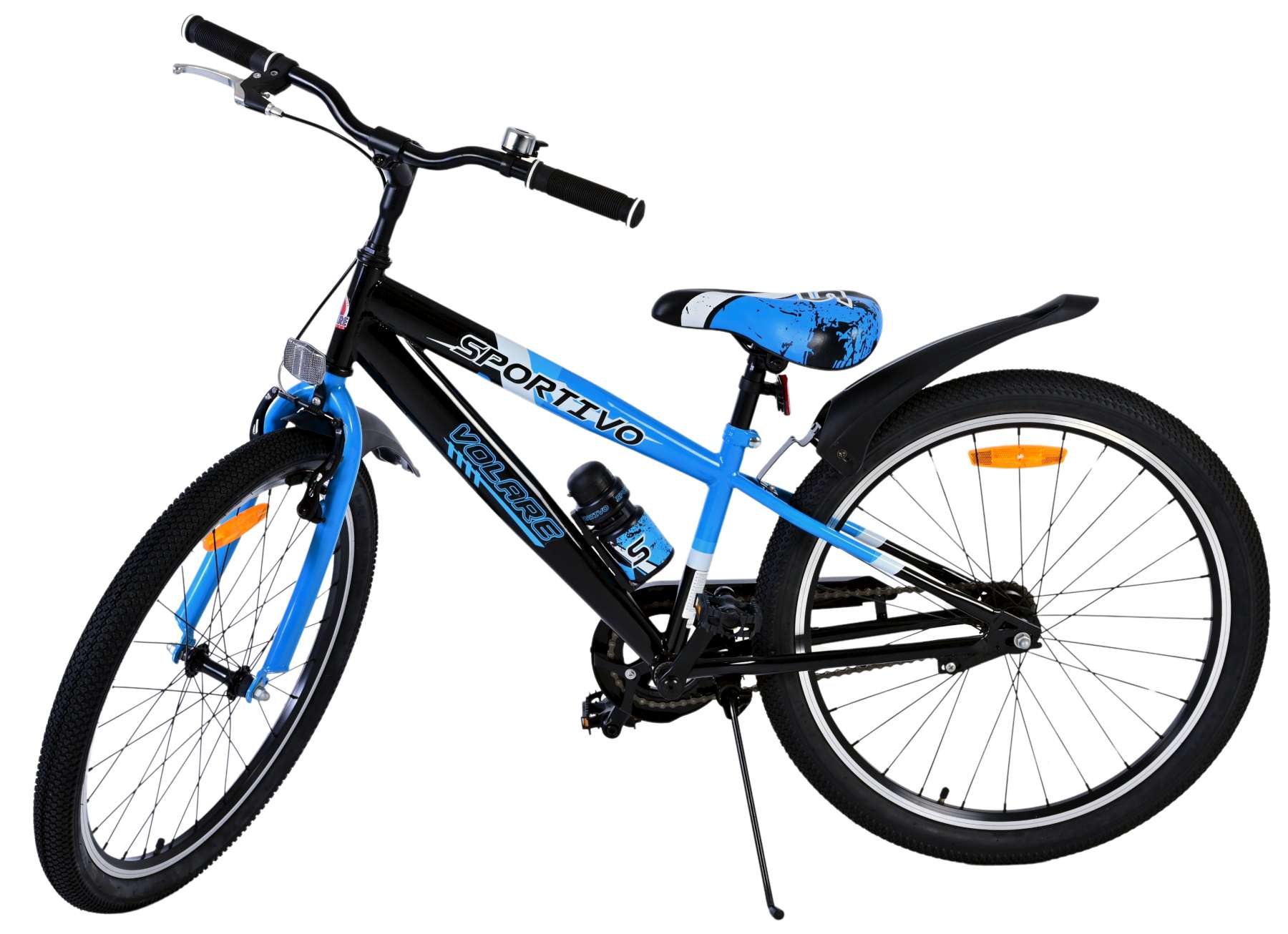 Volare sportivo kinderfiets - jongens - 24 inch - zwart blauw