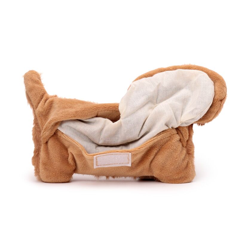 Worstehond magnetron heatpack tarwe lavendel