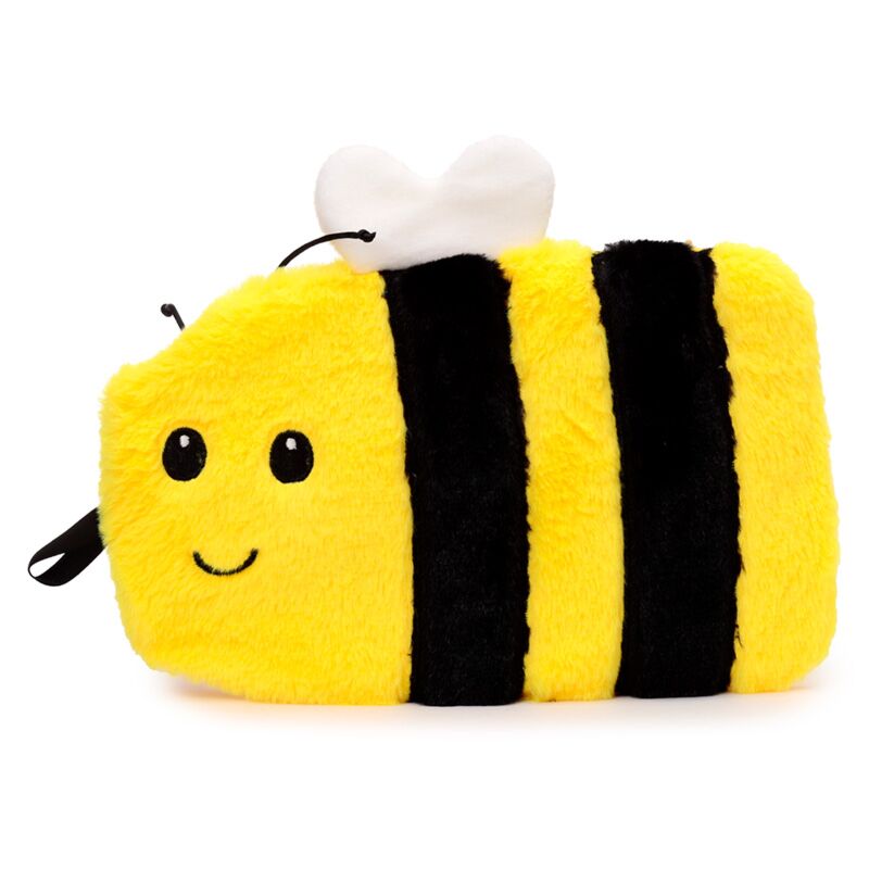 Hommel warmwaterkruik 650ml pluche schoffels