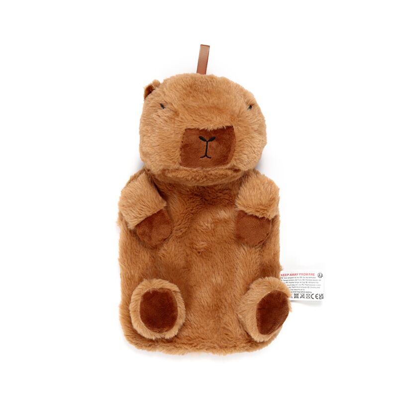 Capybara 650ml warmwaterkruik pluche hoes