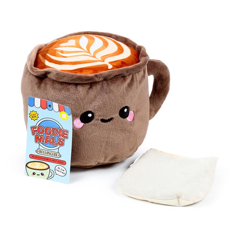 Foodiemals cappuccino magnetron heatpack lavendel tarwe