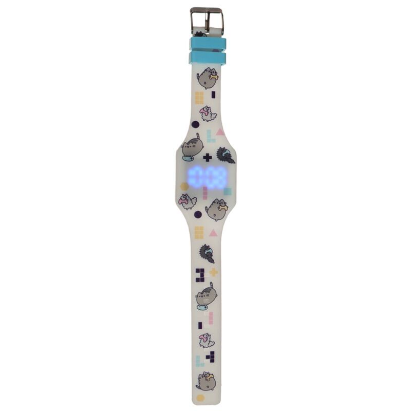 Union pusheen kat digitaal siliconen horloge