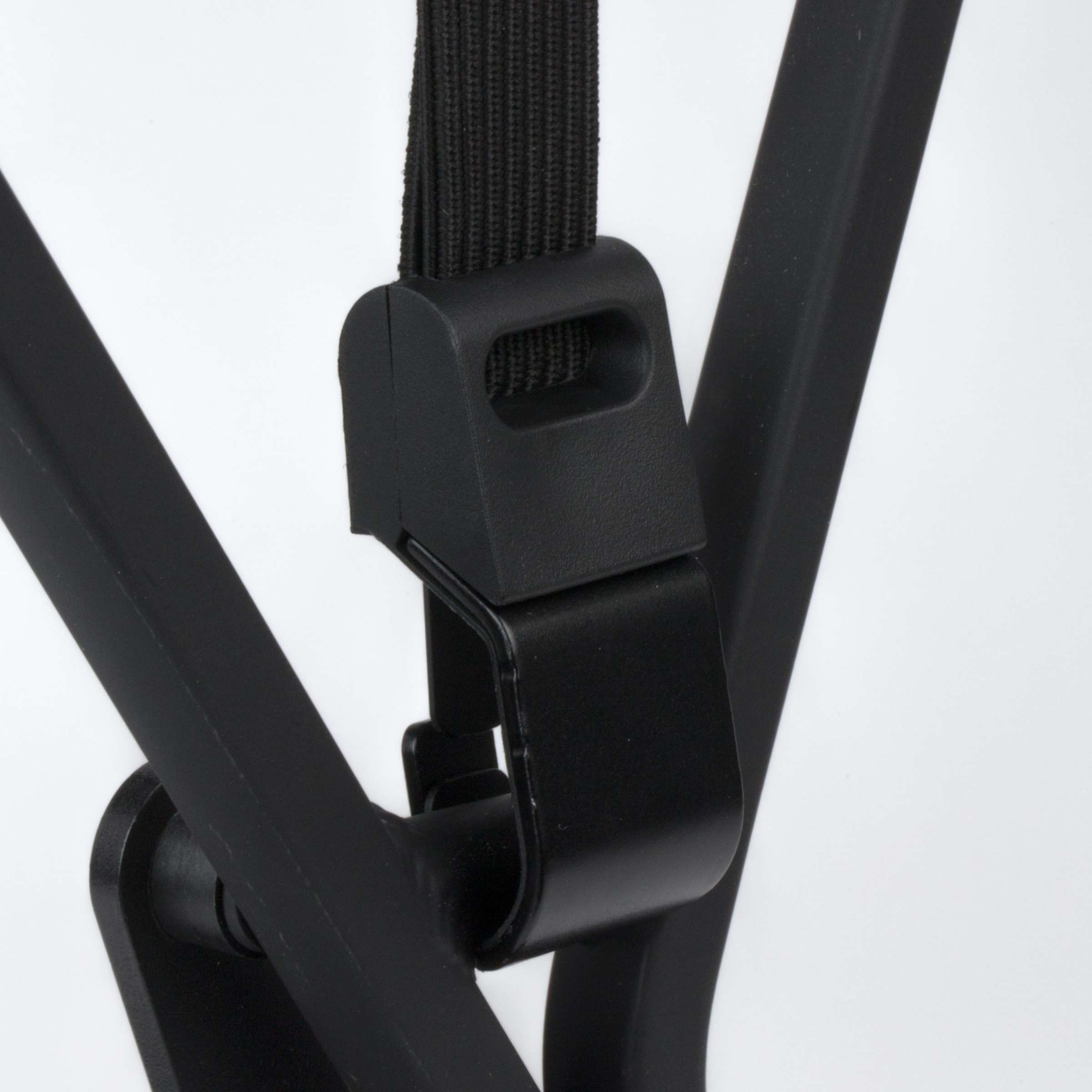 Widek SUV veiligheidsbinder 24mm met zwarte stalen haak steengrijs zwart