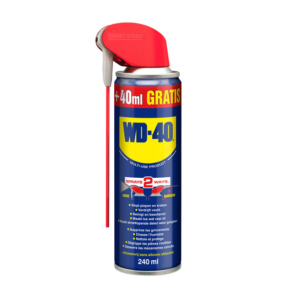 Wd40 multispray met smart straw 240ml