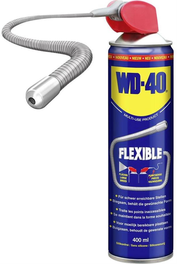 WD40 Flexibel 400ml met flexibel rietje