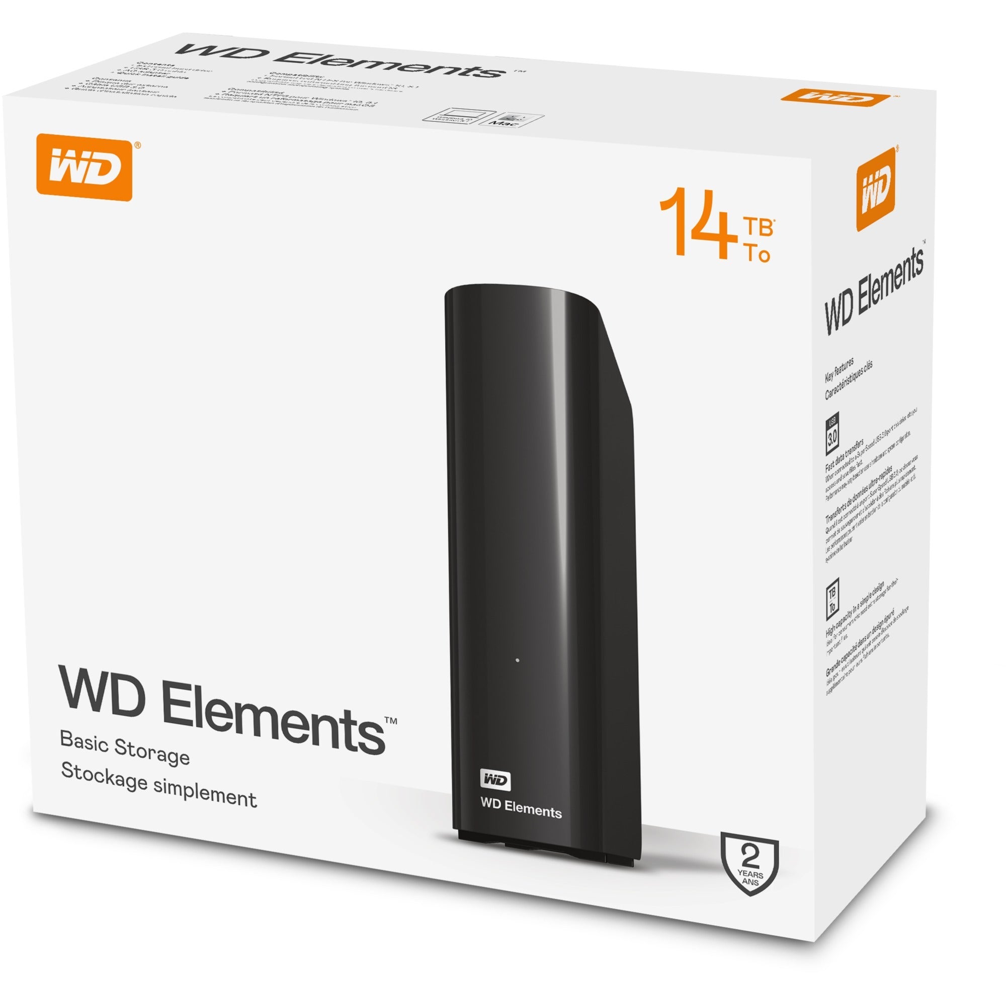 WD WD Elements Desktop, 14 TB