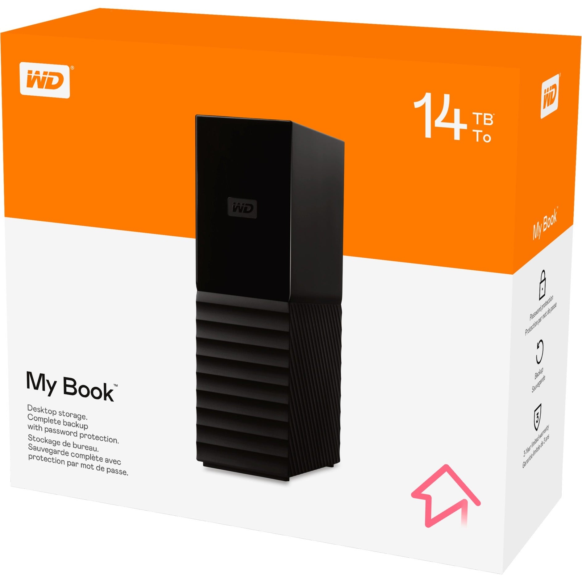 WD WD Mijn Boek, 14 TB
