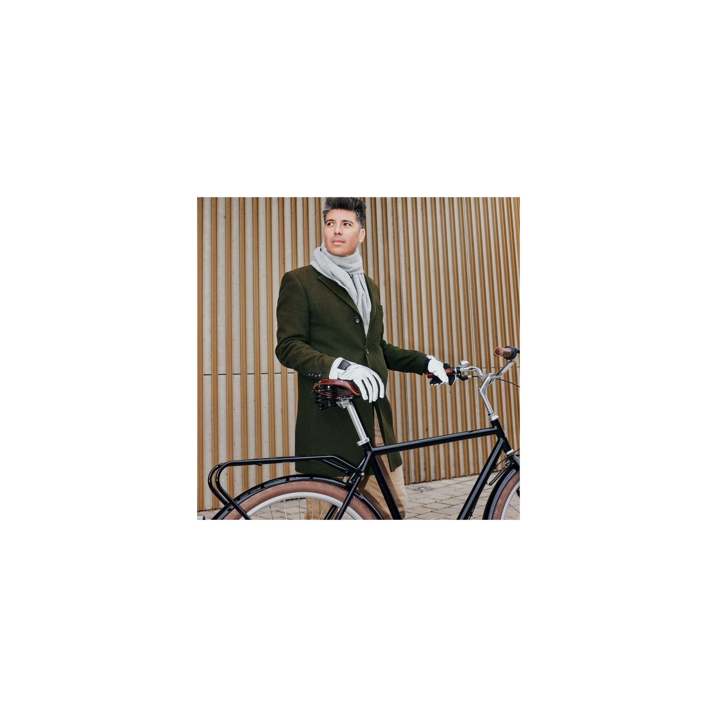 Weathergoods Zweden refl. handschoenen luna zilver xl