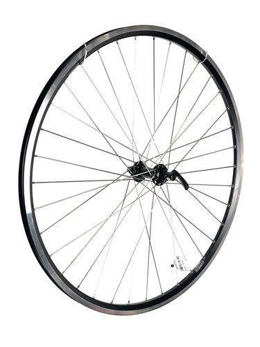 Roue avant 28 pouces 622 noir zac2000 deore frein sur jante