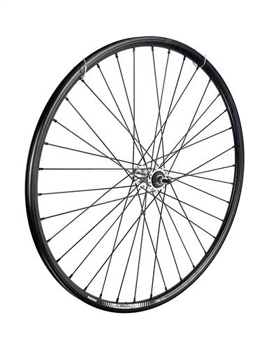 Roue avant 28 pouces 622 noir frein à rouleaux à rayons noirs