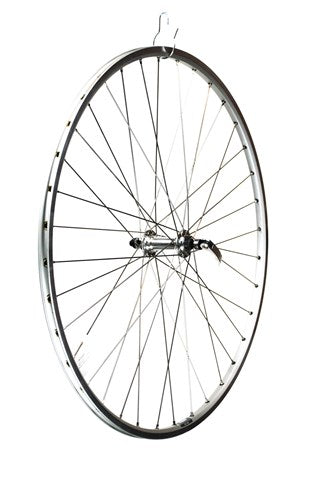 Roue avant 28 pouces Race Silver Failure Rayons en acier inoxydable Frein sur jante