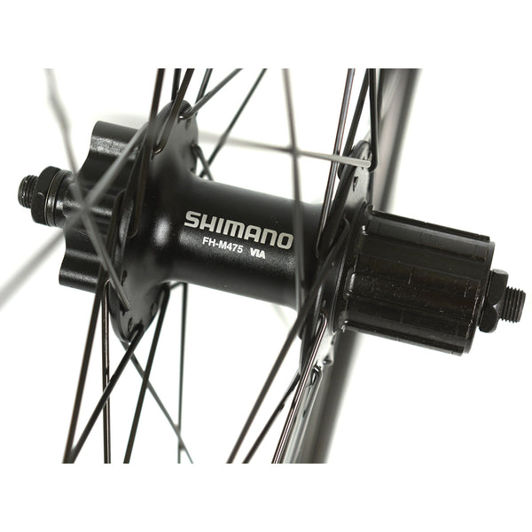 Velox achterwiel 28 gravel 19 shimano m475 disc 135mm qr