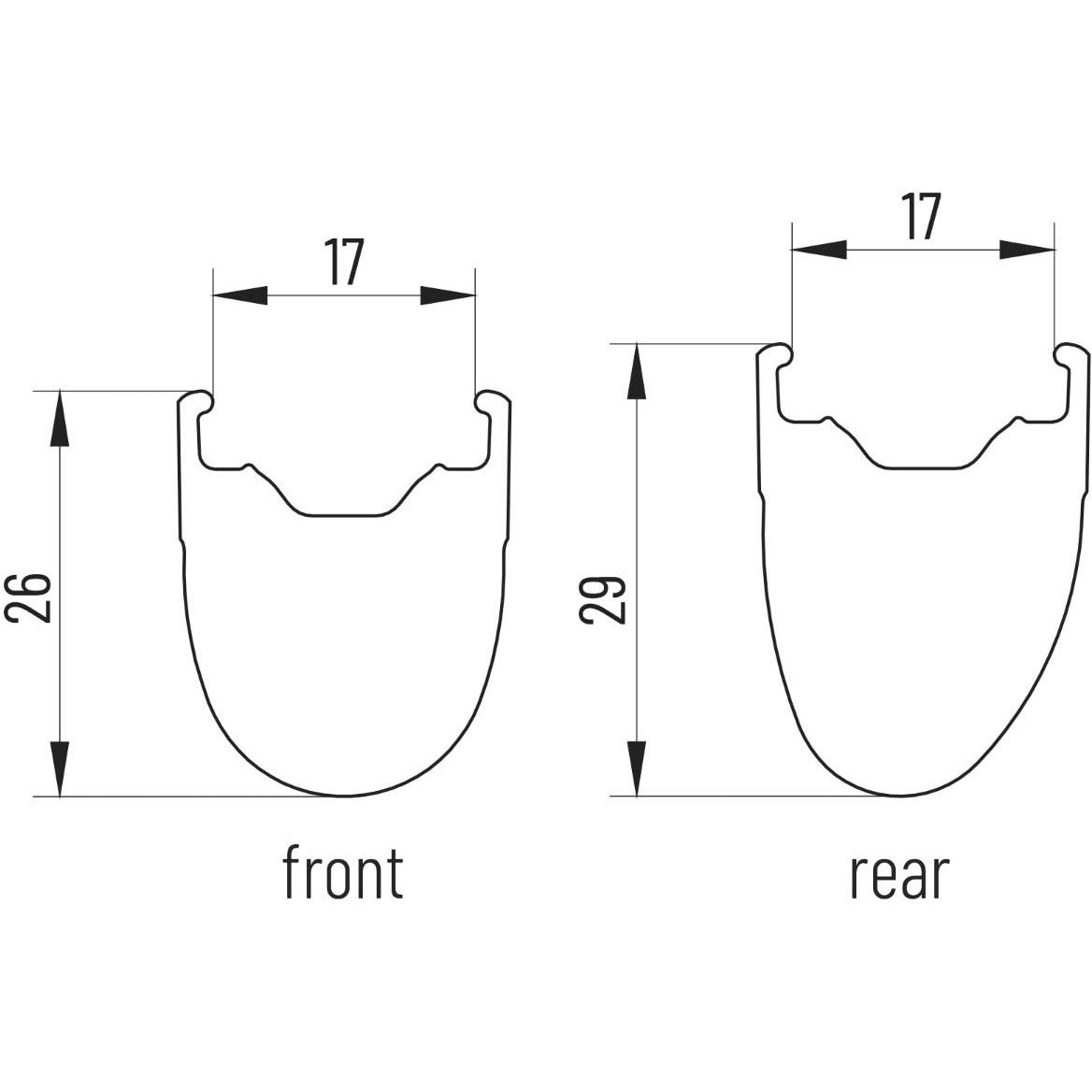 Miche Wielset Race LT2 draadband 9 10 11v