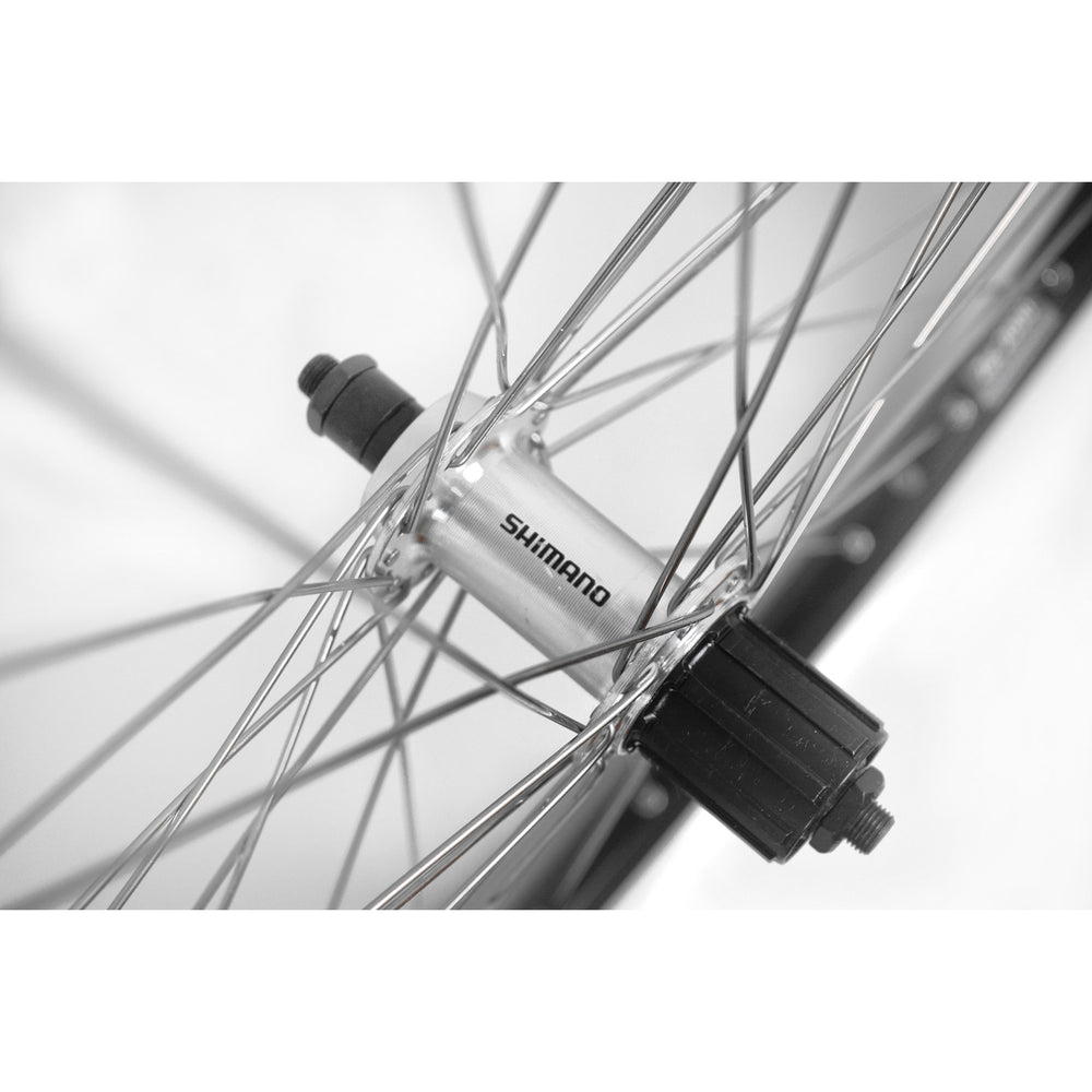 Achterwiel 28-15 8-13 8 622 Vulring 8 9V Zac velg Alu zwart