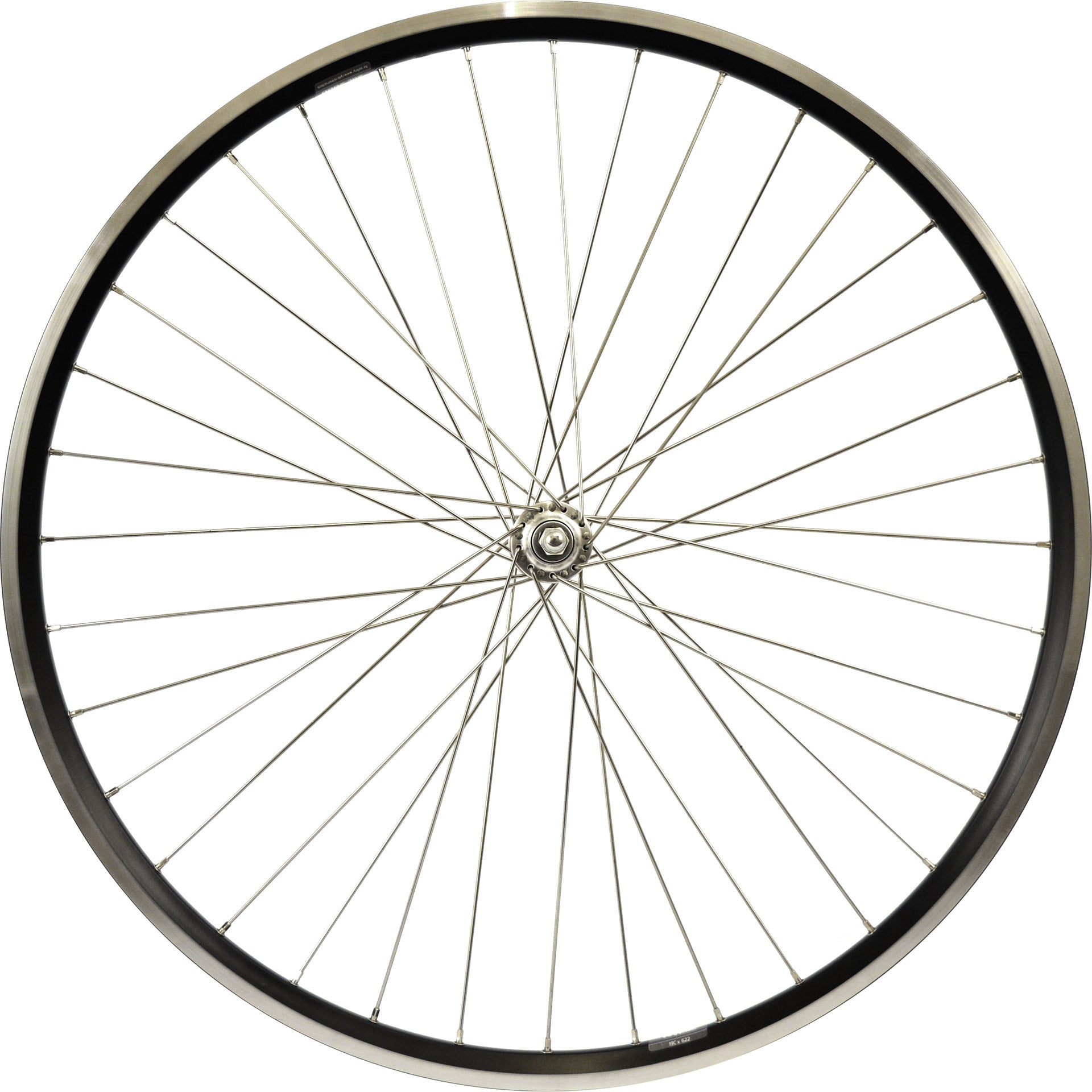 voorwiel 28 inch ZAC2000 aluminium zwart