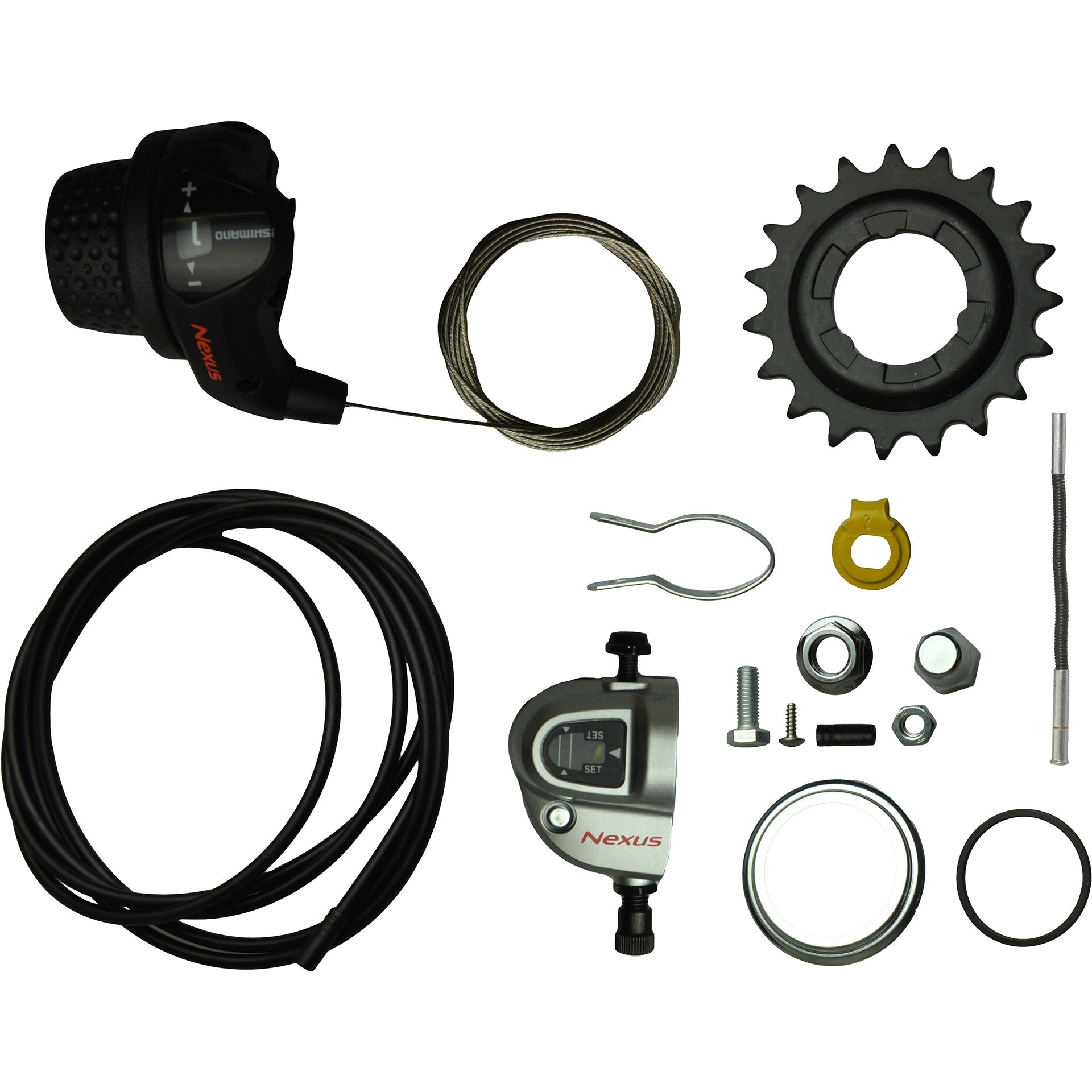 Achterwiel 28 nexus 3v rn zac 2000 RVS spaken zilver