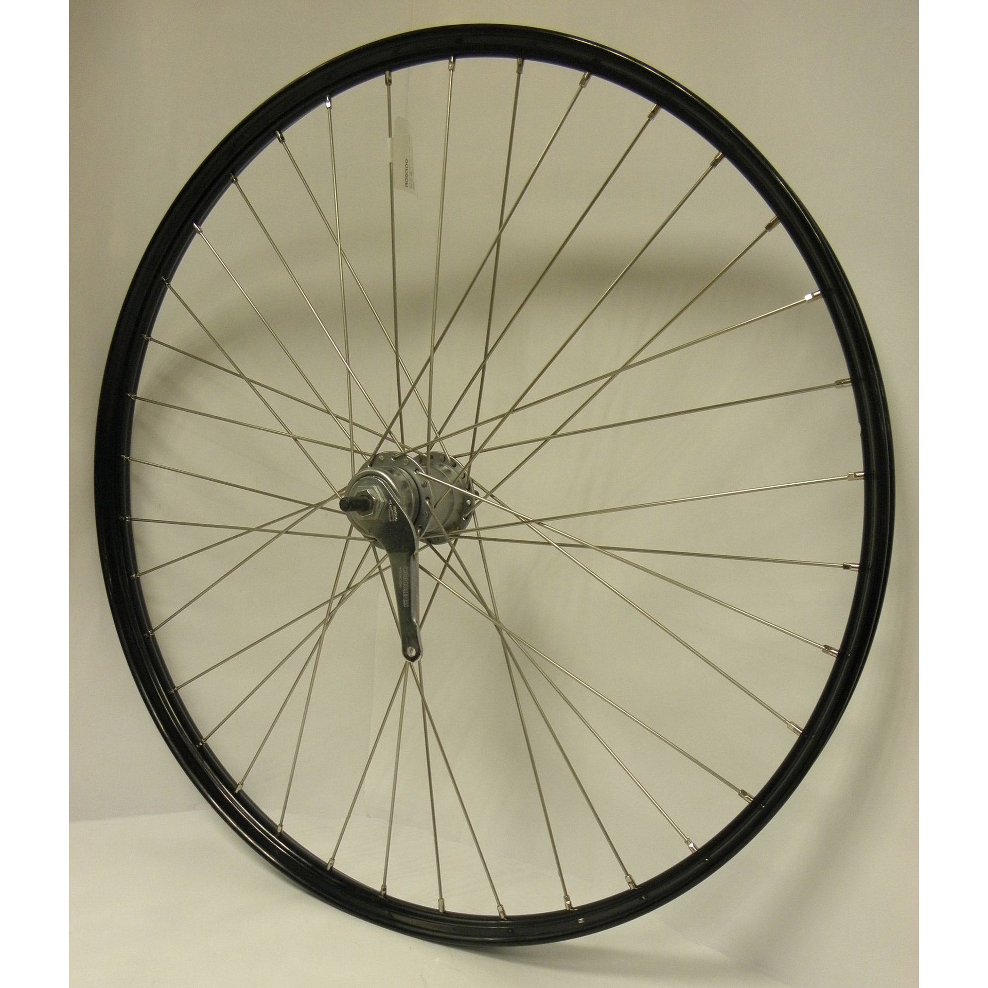 Achterwiel 28-15 8-13 8 Nexus 3V RN RVS spk zwart velg