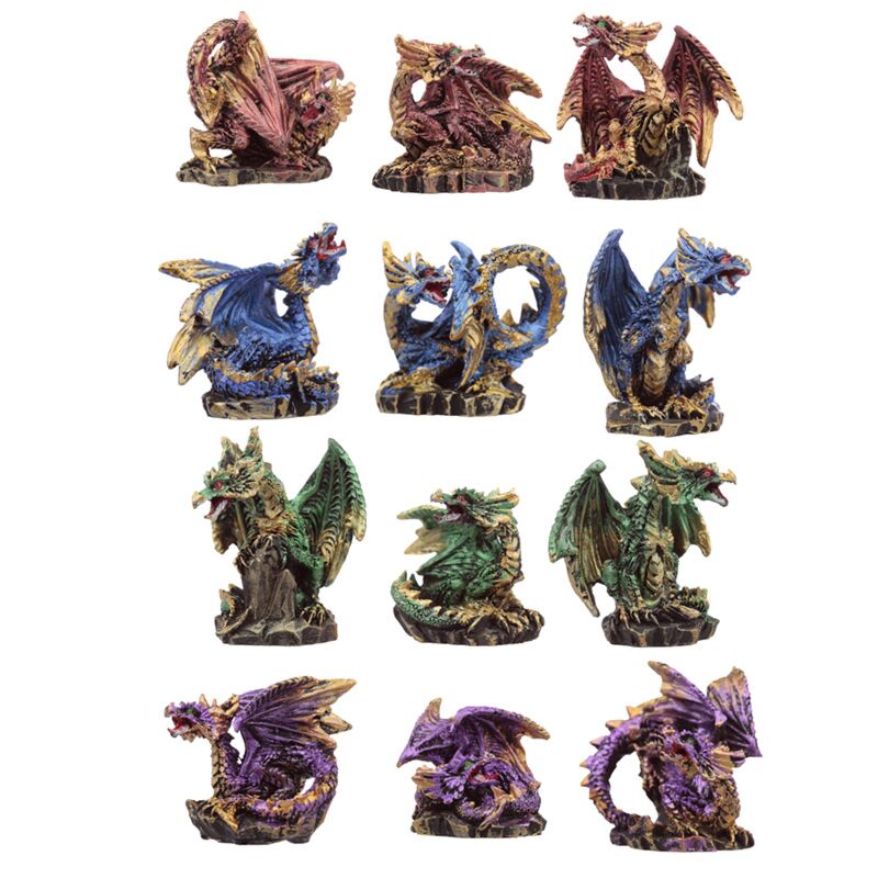 Dark legends draken miniatuur beeldjes