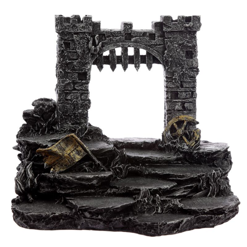 Middeleeuwse ridder miniatuur beeldjes displaystandaard