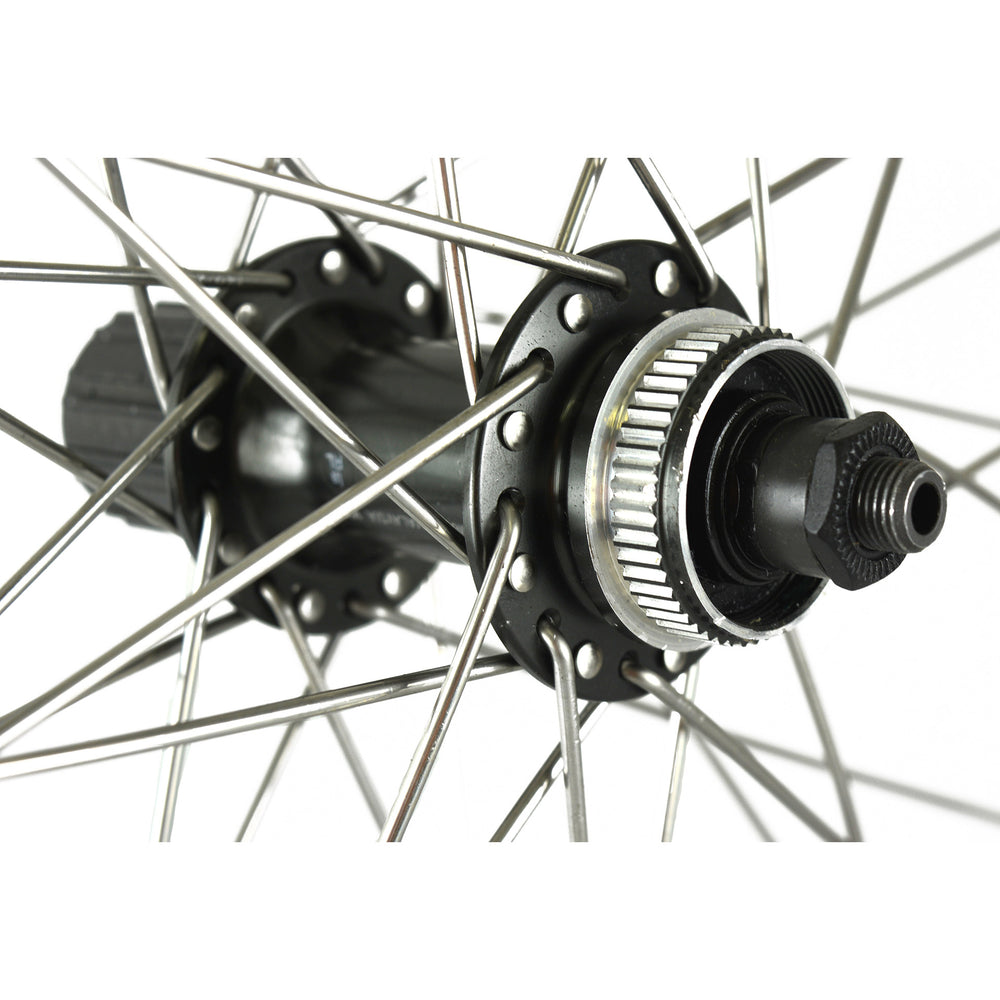 Achterwiel 26-1.75 559 Deore 9V ZAC2000 zwart RVS sp Schijf