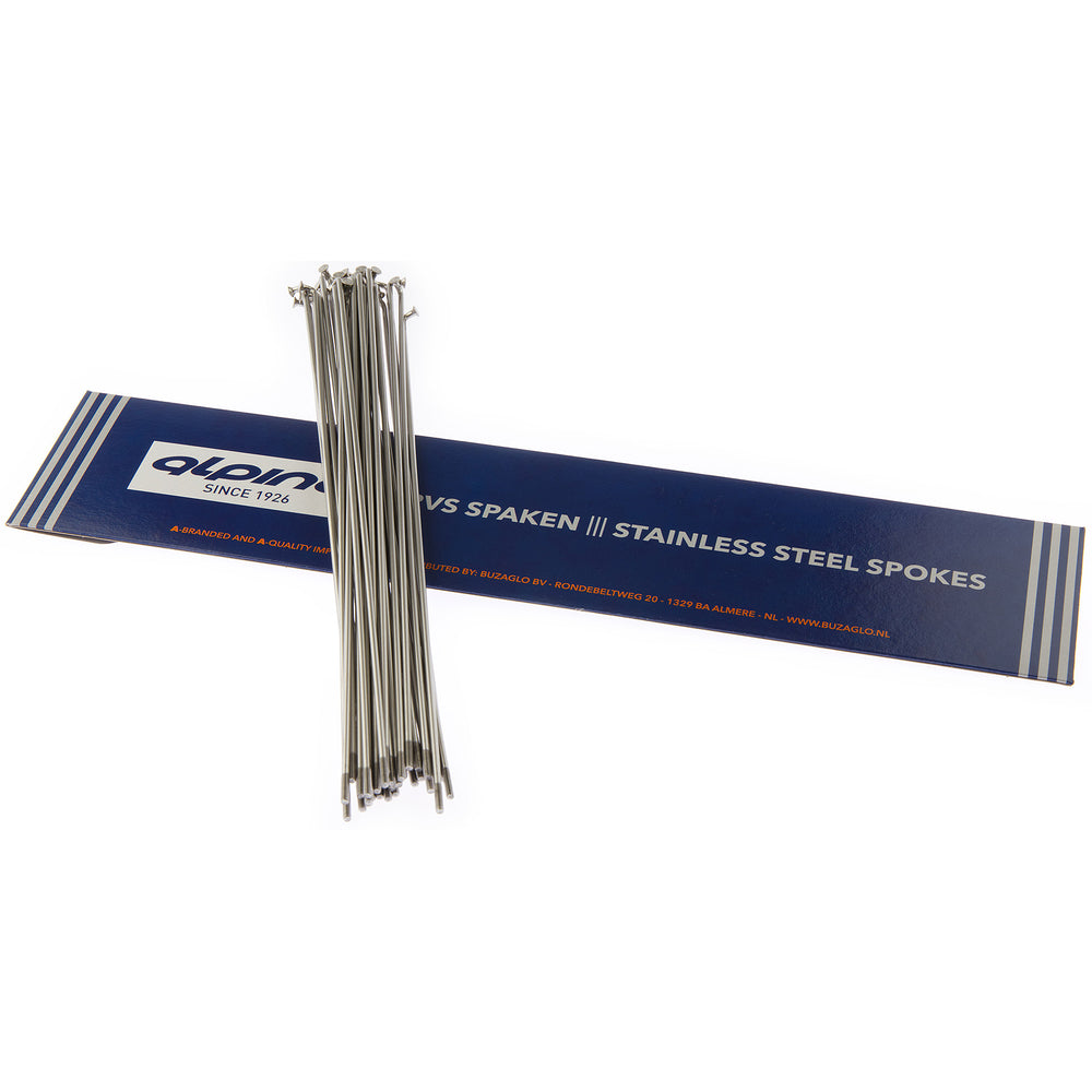 Alpina Spaken 14G (2,00mm) 242mm RVS Zwart (P36)