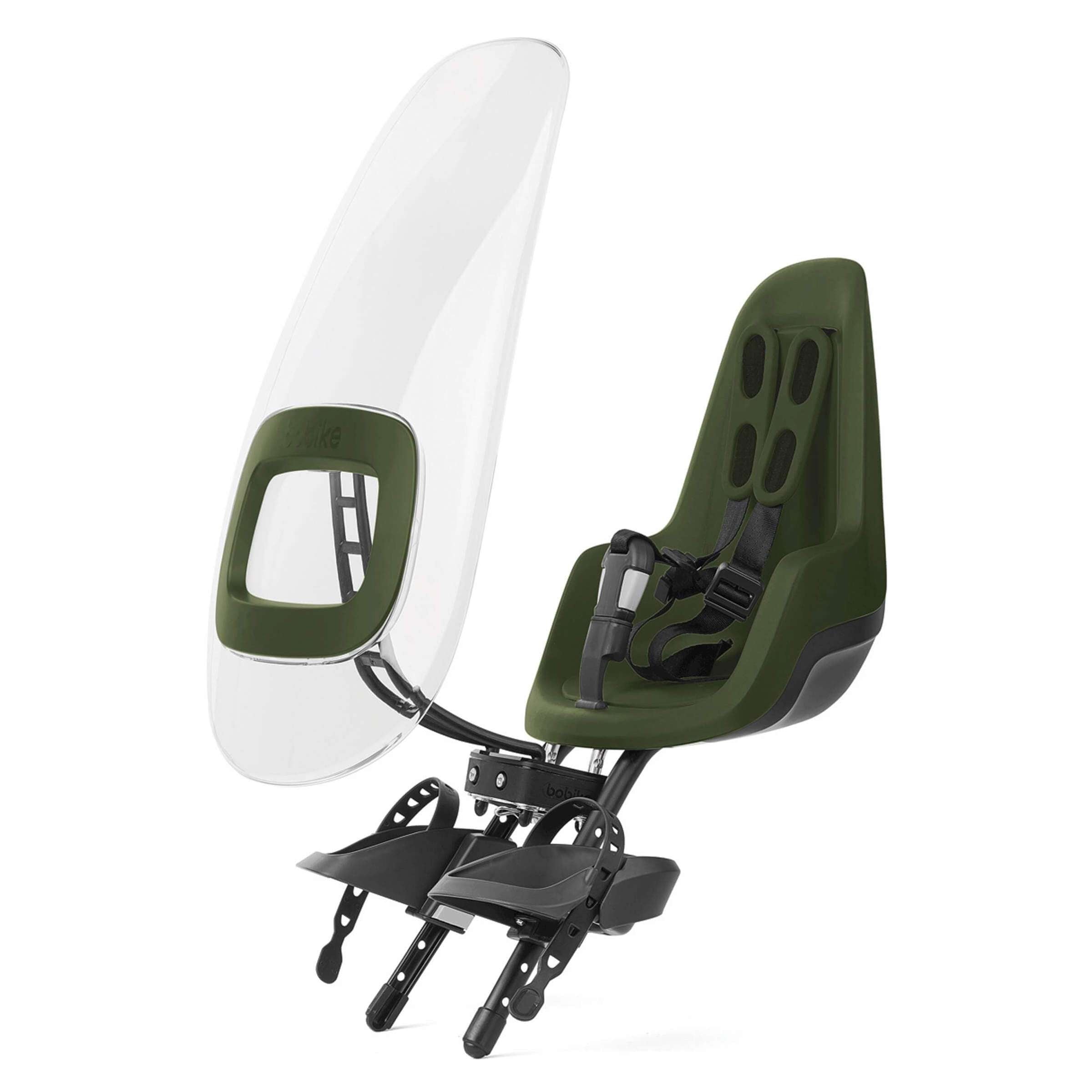 Pare-brise Bobike One Vert Olive