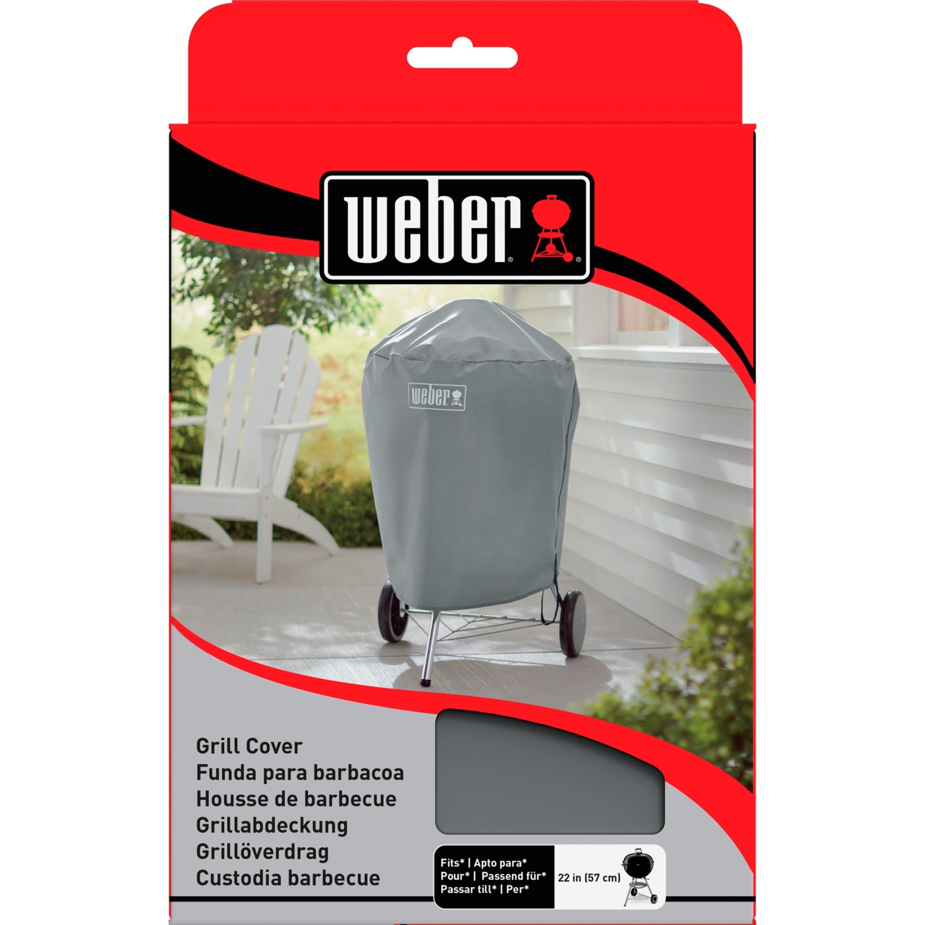 Weber Barbecuehoes Houtskoolbarbecues van 57 cm