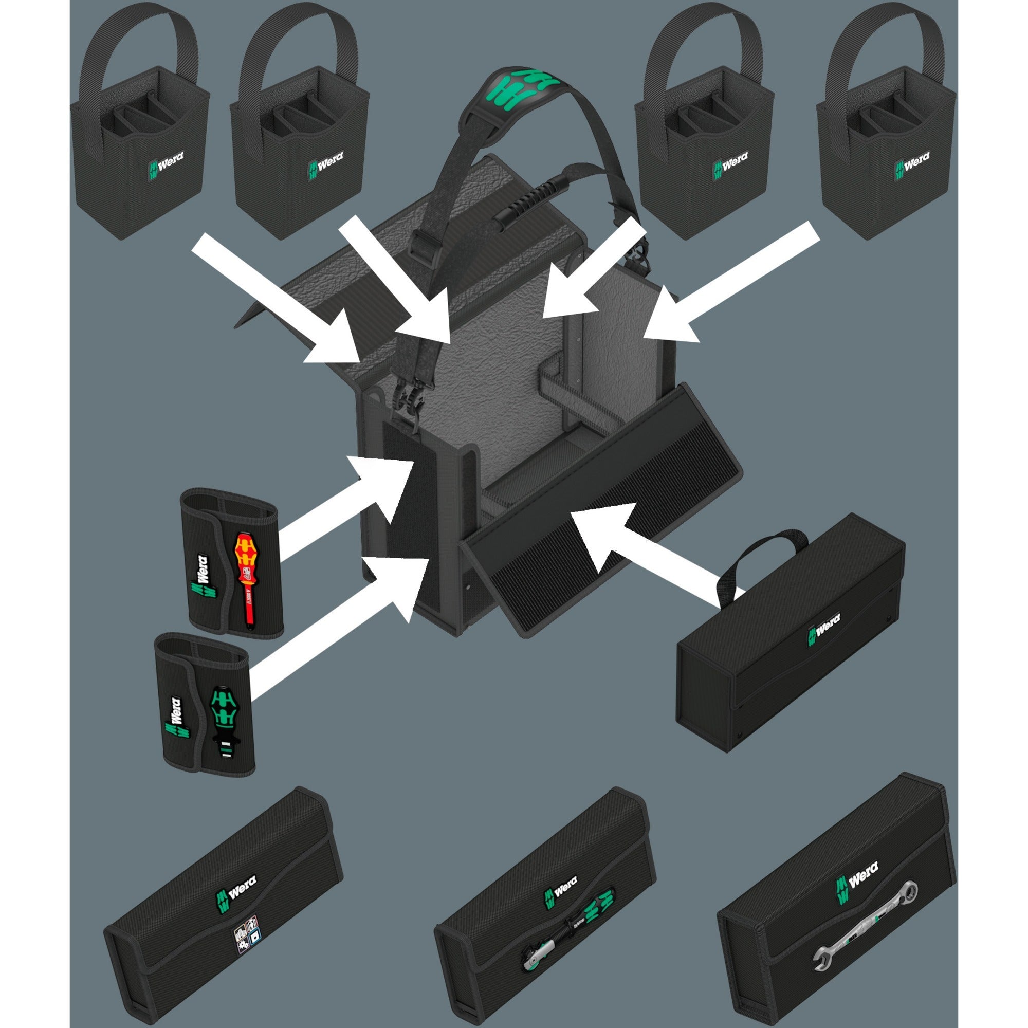 Wera 2go 2 XL gereedschapskoffer