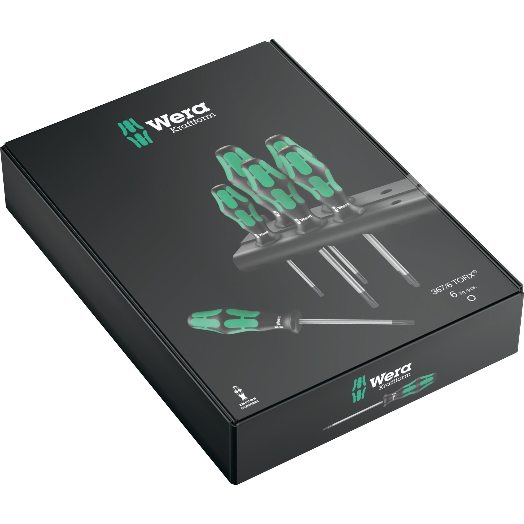 Wera 367 6 Schroevendraaierset Kraftform Plus