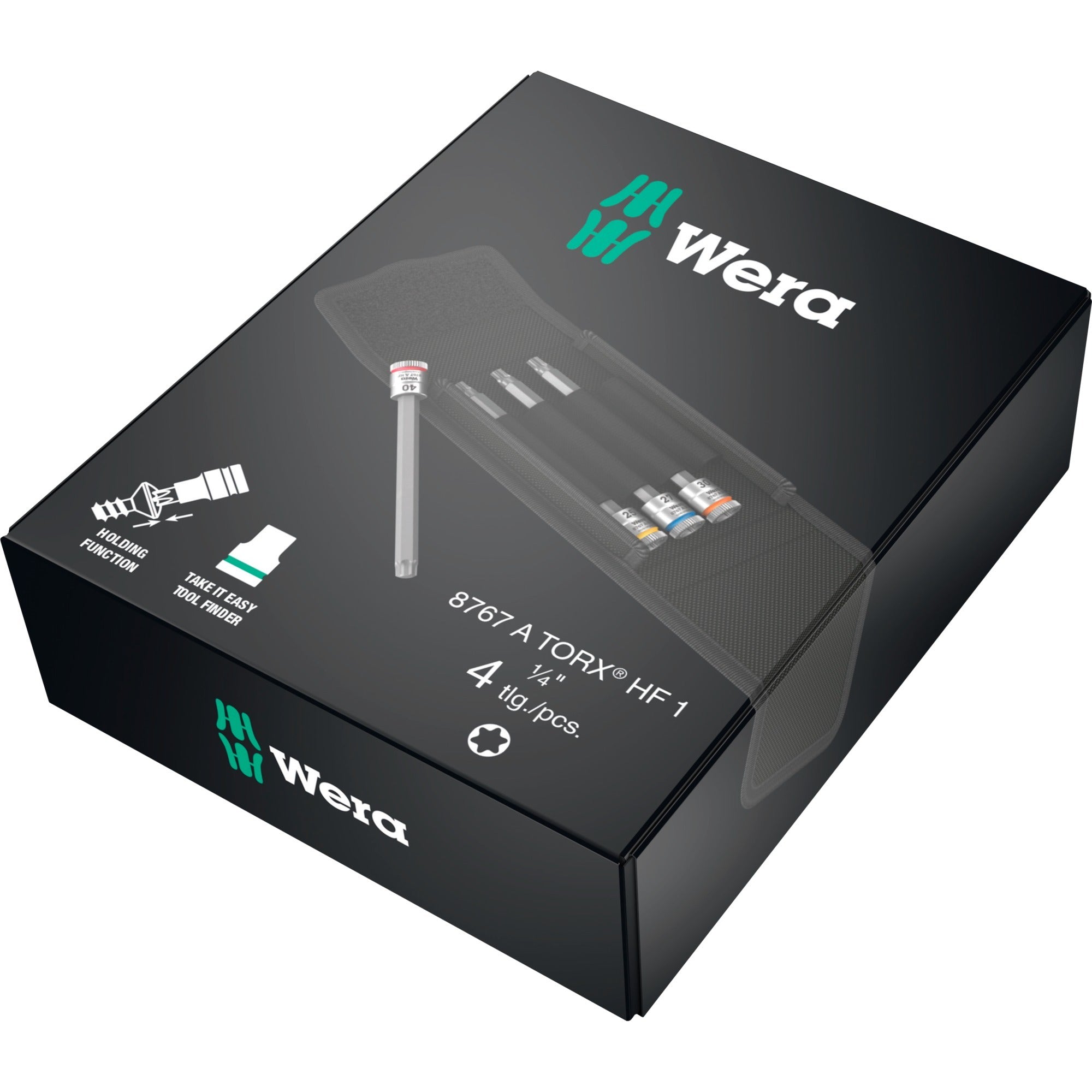 Wera 8767 A TORX HF 1 Zyklop Bitdoppen set TORX