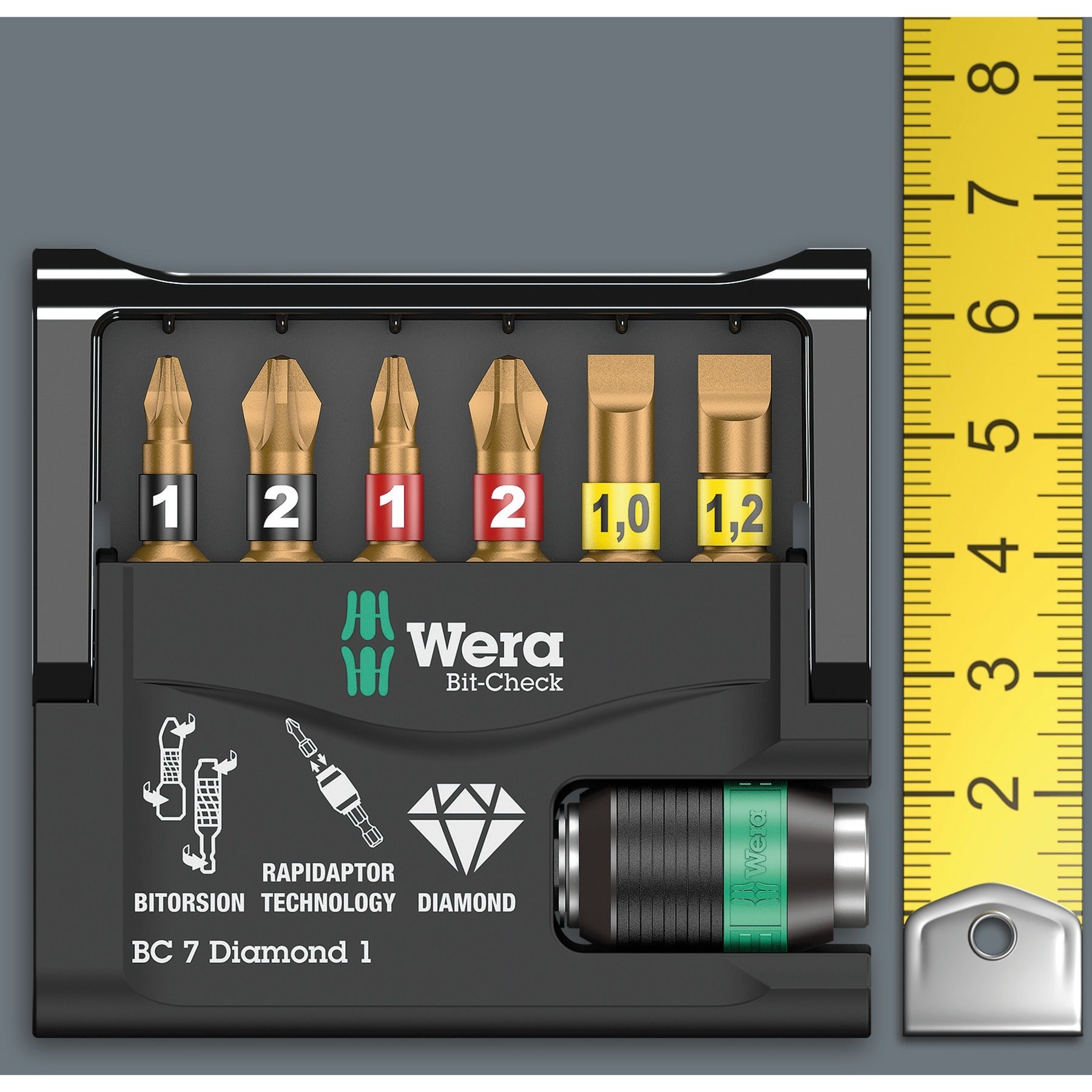 Wera Bit-Check 7 Diamant 1