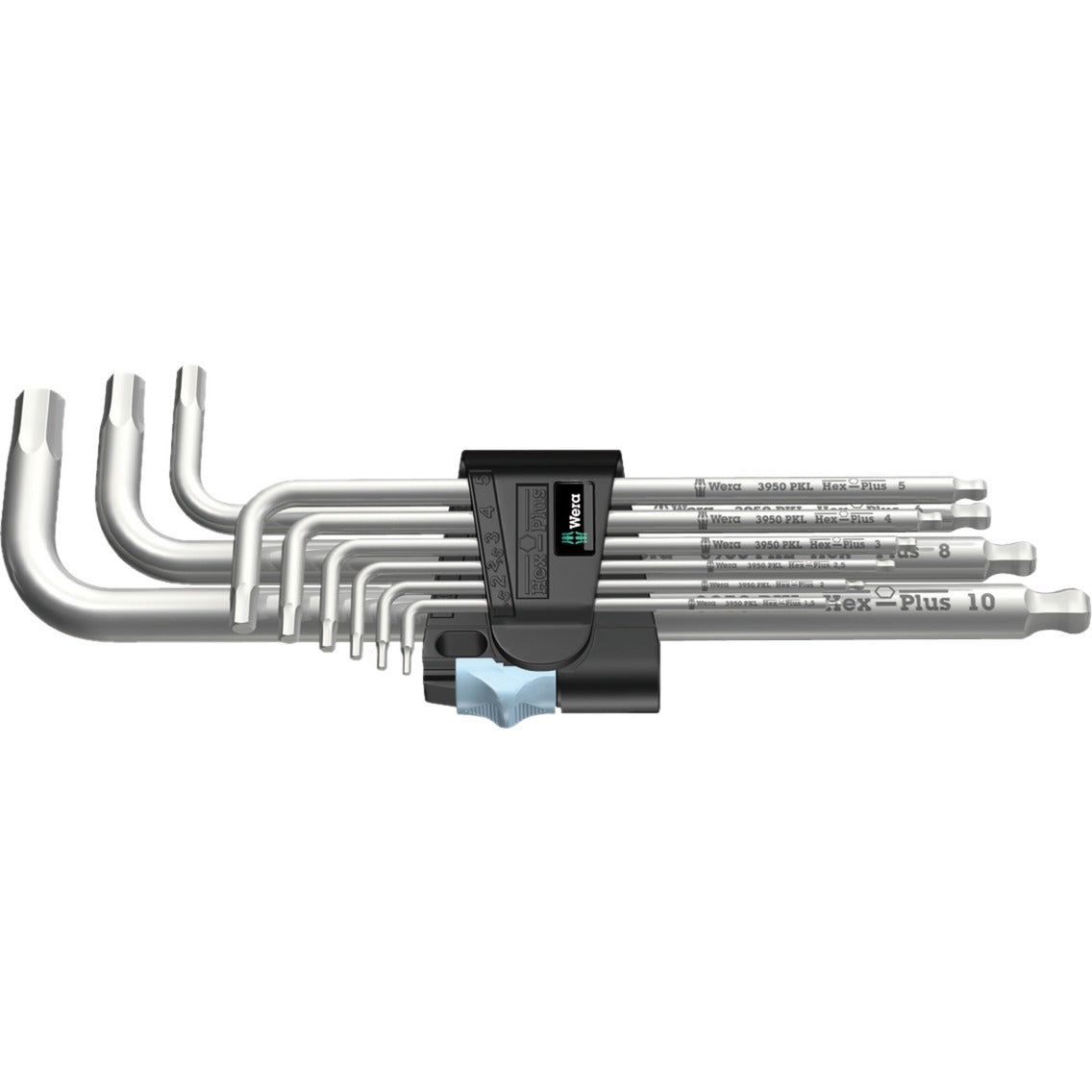 Wera Inbussleutelset 3950 9 Hex-Plus Stainless 1
