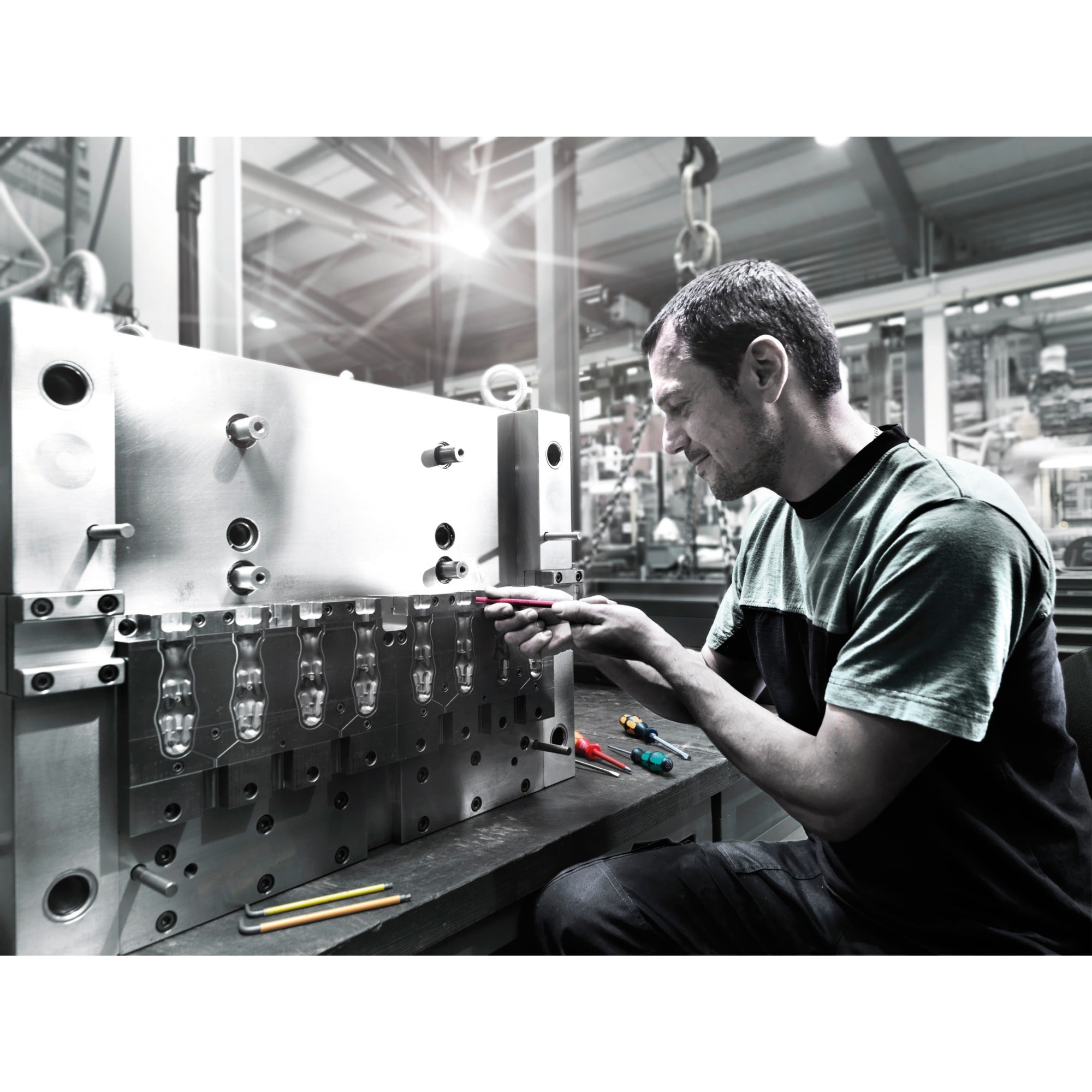 Wera Inbussleutelset 950 9 Hex-Plus Multicolour 1 SB