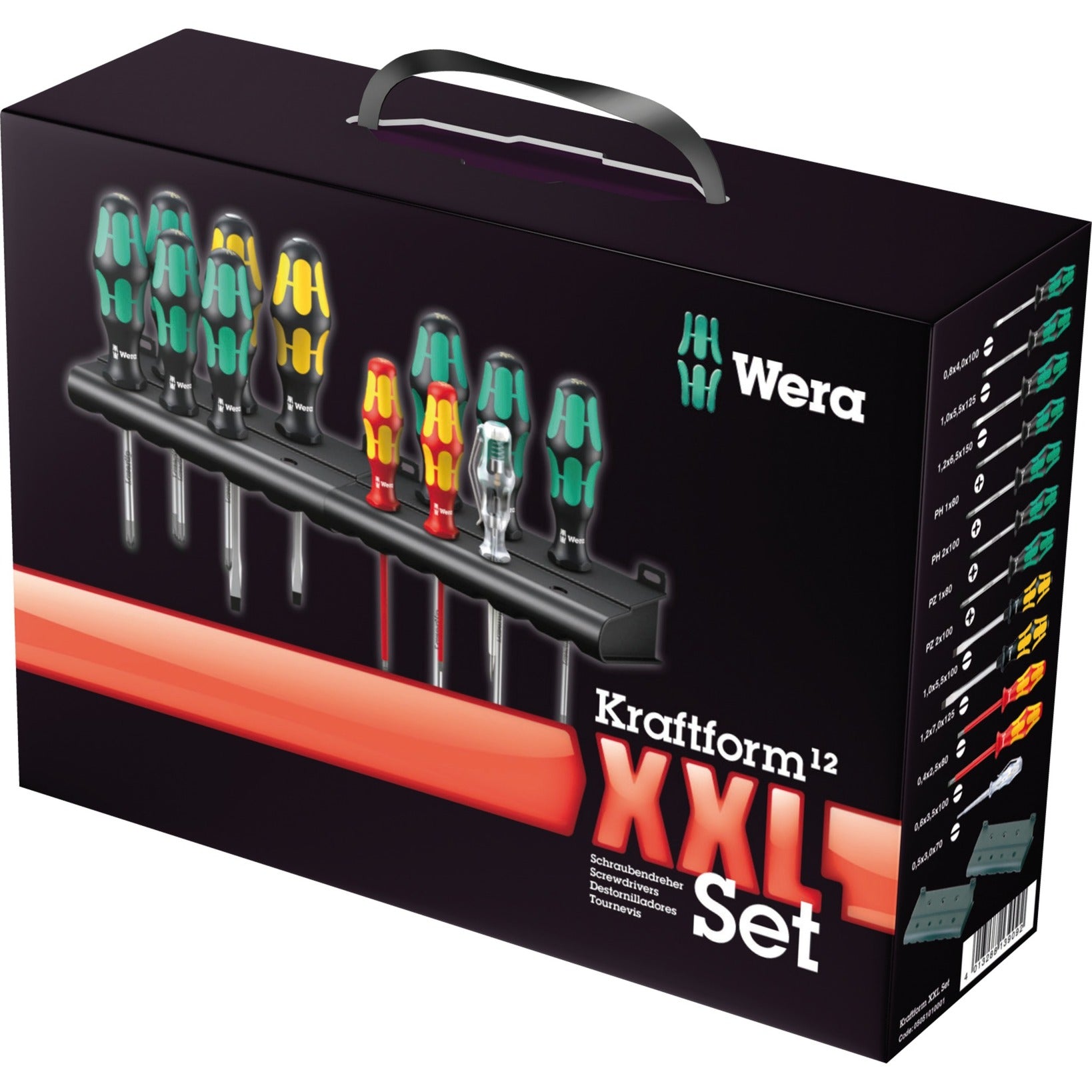 Wera Kraftform XXL schroevendraaierset
