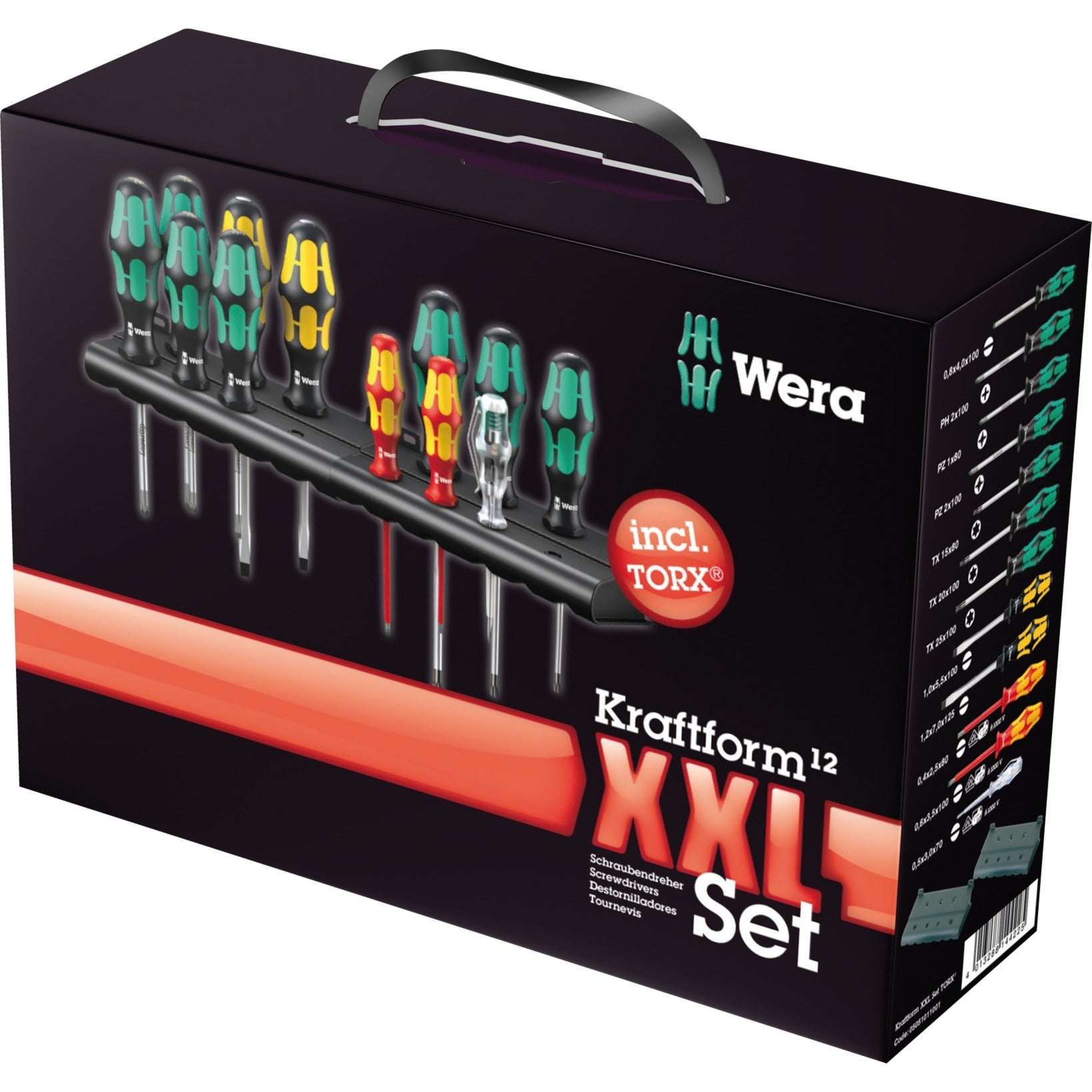 Wera Schroevendraaierset Kraftform XXL 2