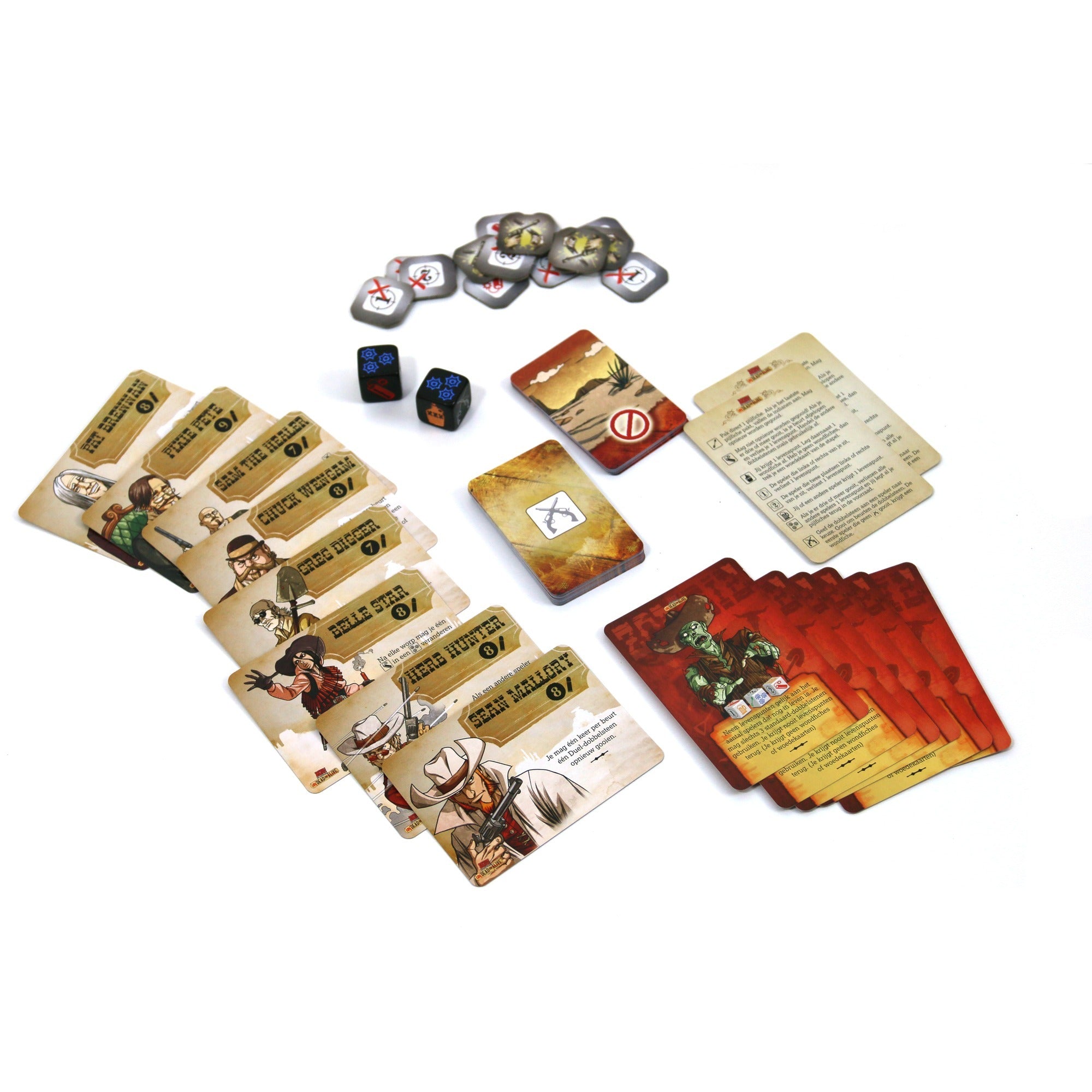 White Goblin-spellen Bang! Het Dobbelspel: Undead or Alive (uitbreiding
