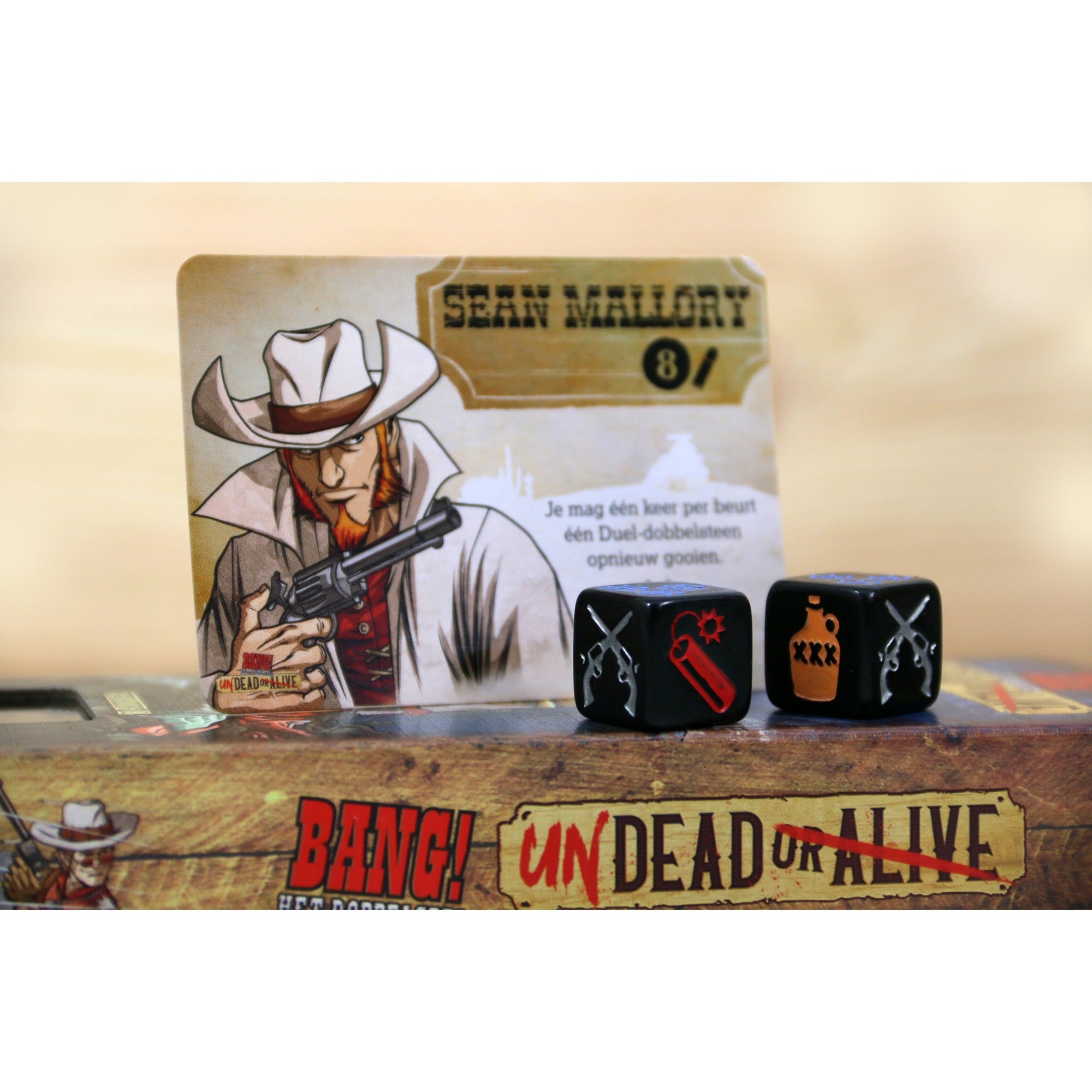 White Goblin-spellen Bang! Het Dobbelspel: Undead or Alive (uitbreiding