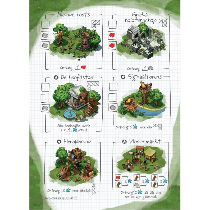 Witte Goblin Games Imperial Settlers: Roll Write