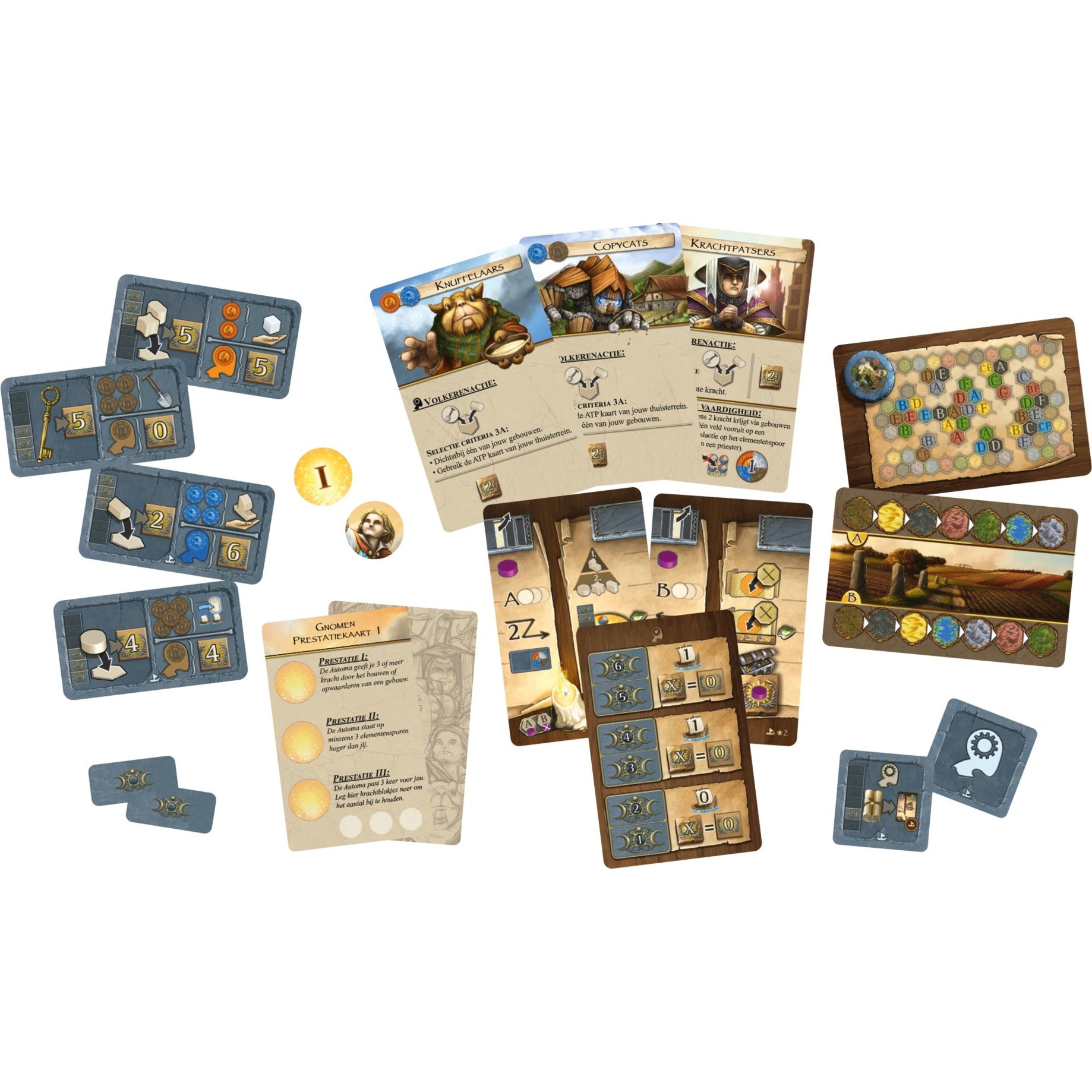 White goblin games terra mystica: automa solo box bordspel (nederlands, 1 - 2 spelers, 60 minuten, vanaf 12 jaar)